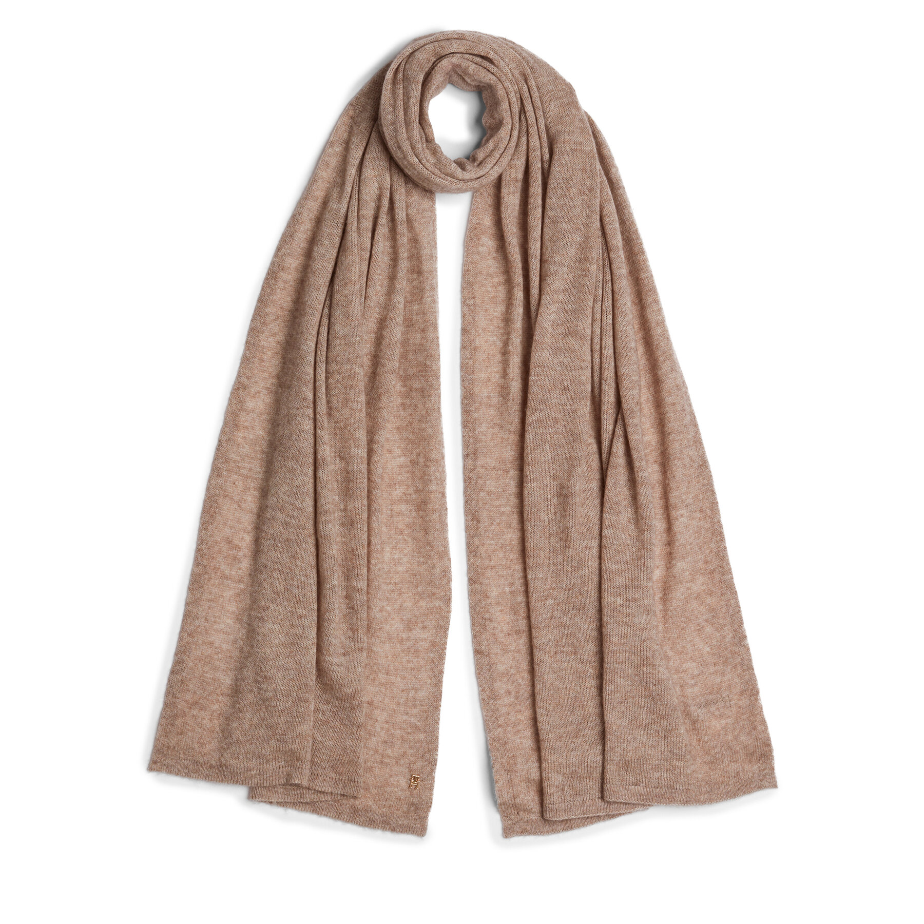 Κασκόλ Tommy Hilfiger AW0AW16645 Μπεζ