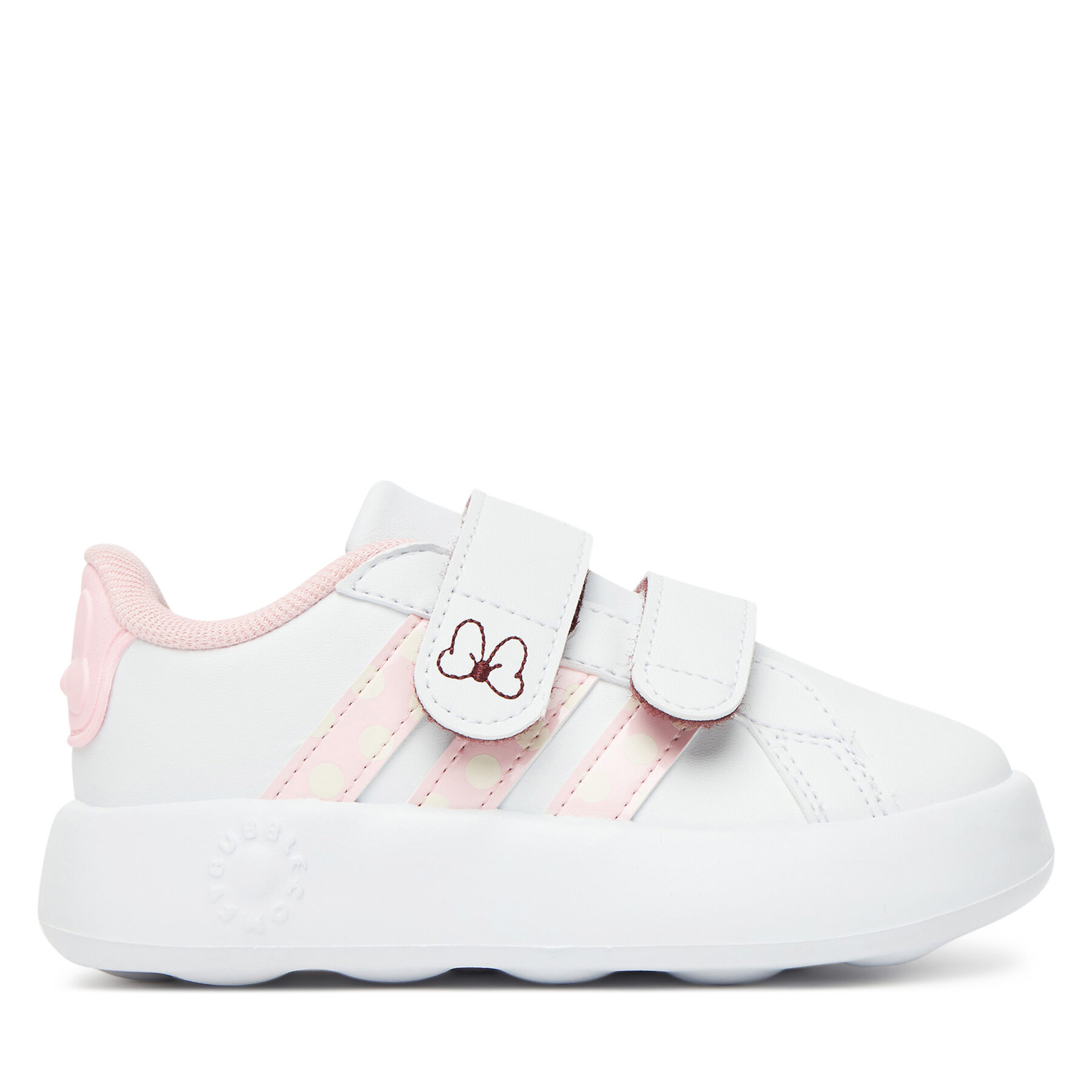 Sneakersy adidas Grand Court Minnie Cf I JR8130 Biela