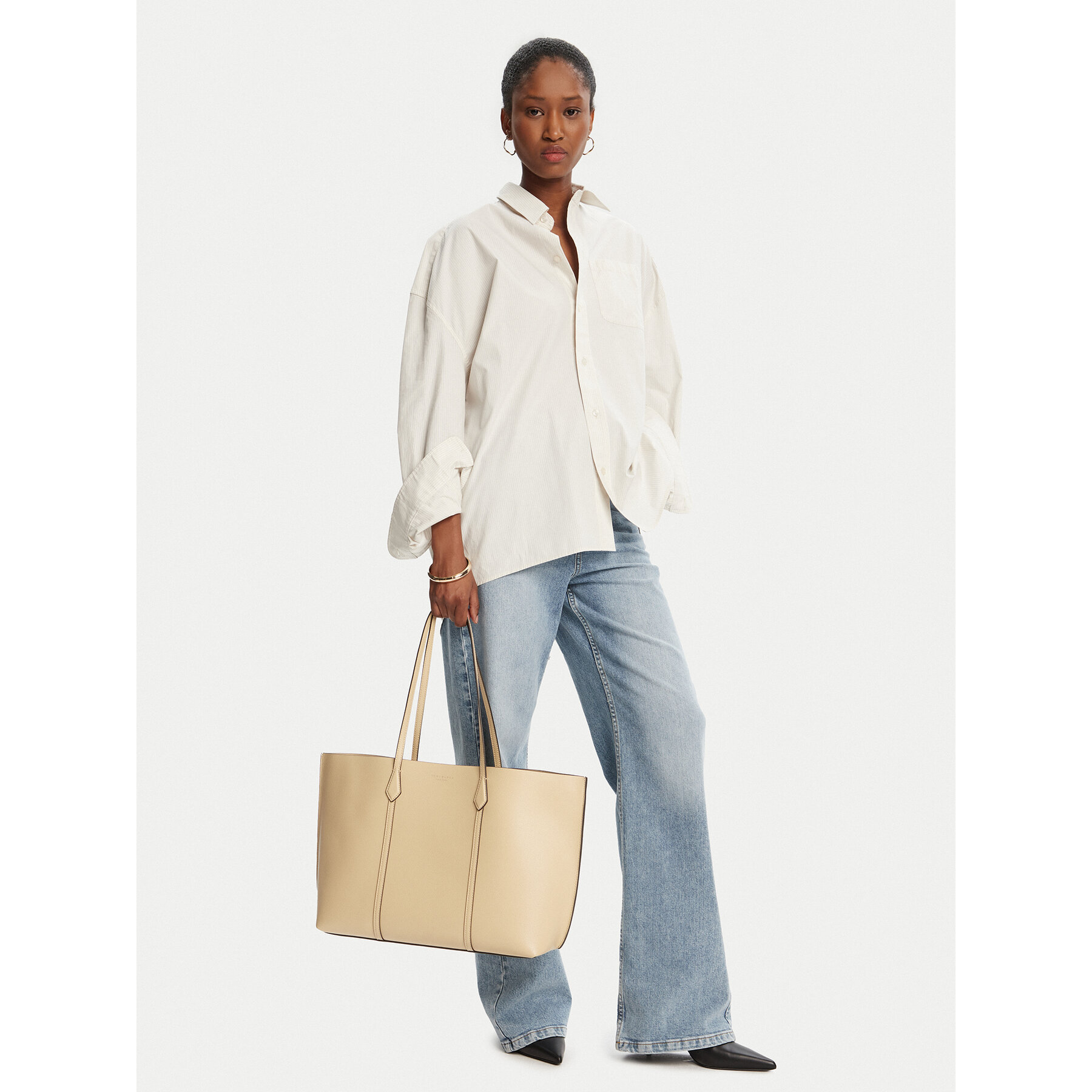 Дамска чанта Tory Burch Perry 177236 Бежов