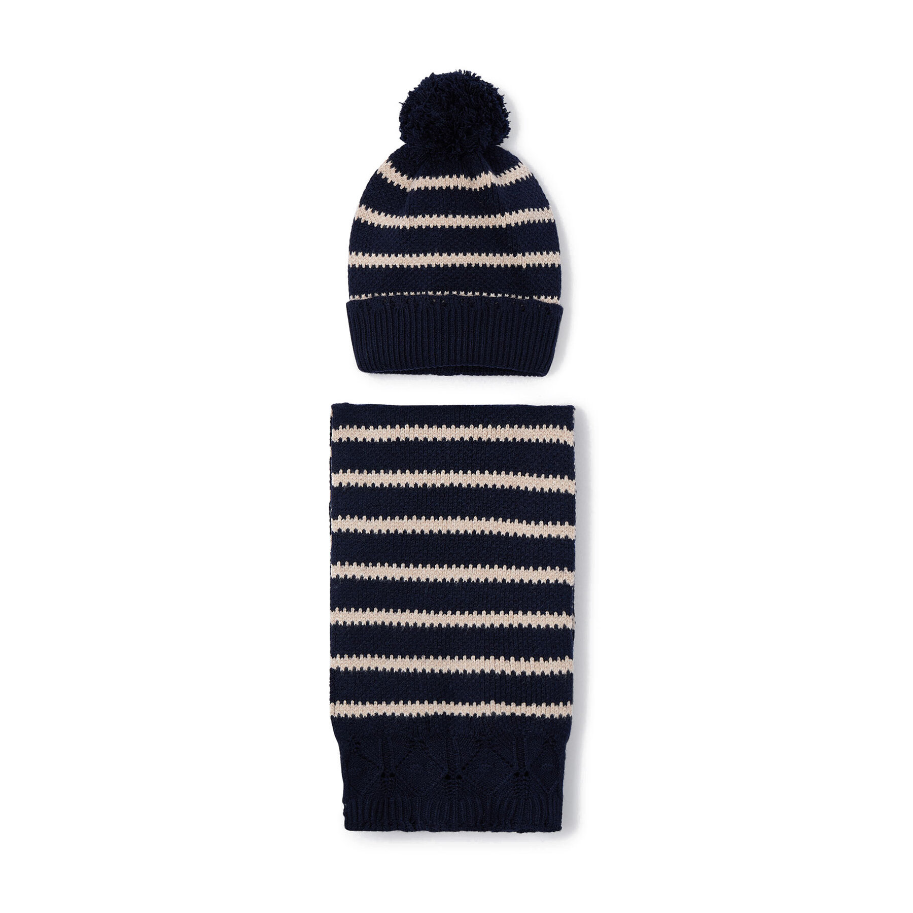 Set Fular și Căciulă Mayoral 10070 Bleumarin