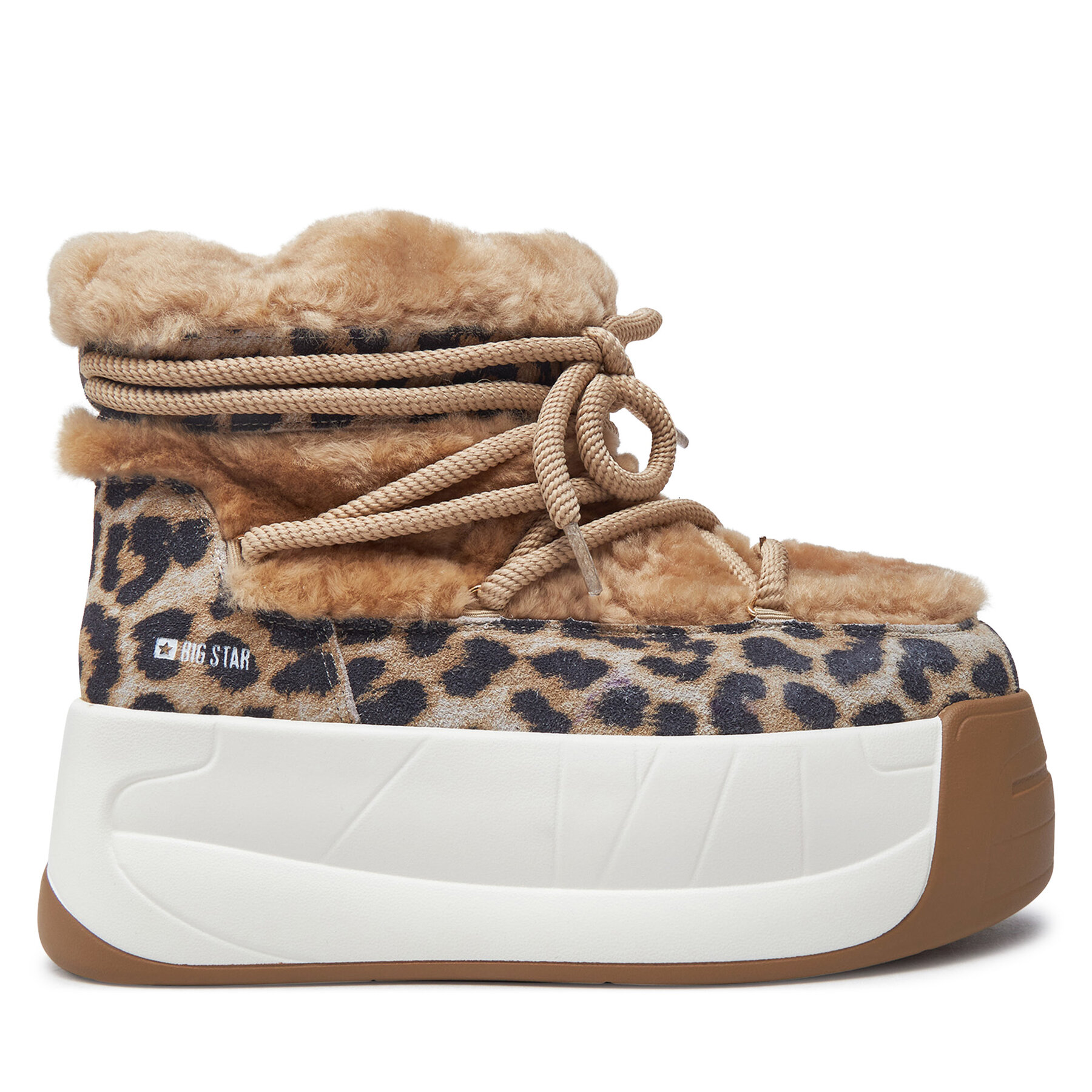 Női Hótaposó Big Star Shoes, Méret: 41, Barna, OO274A208