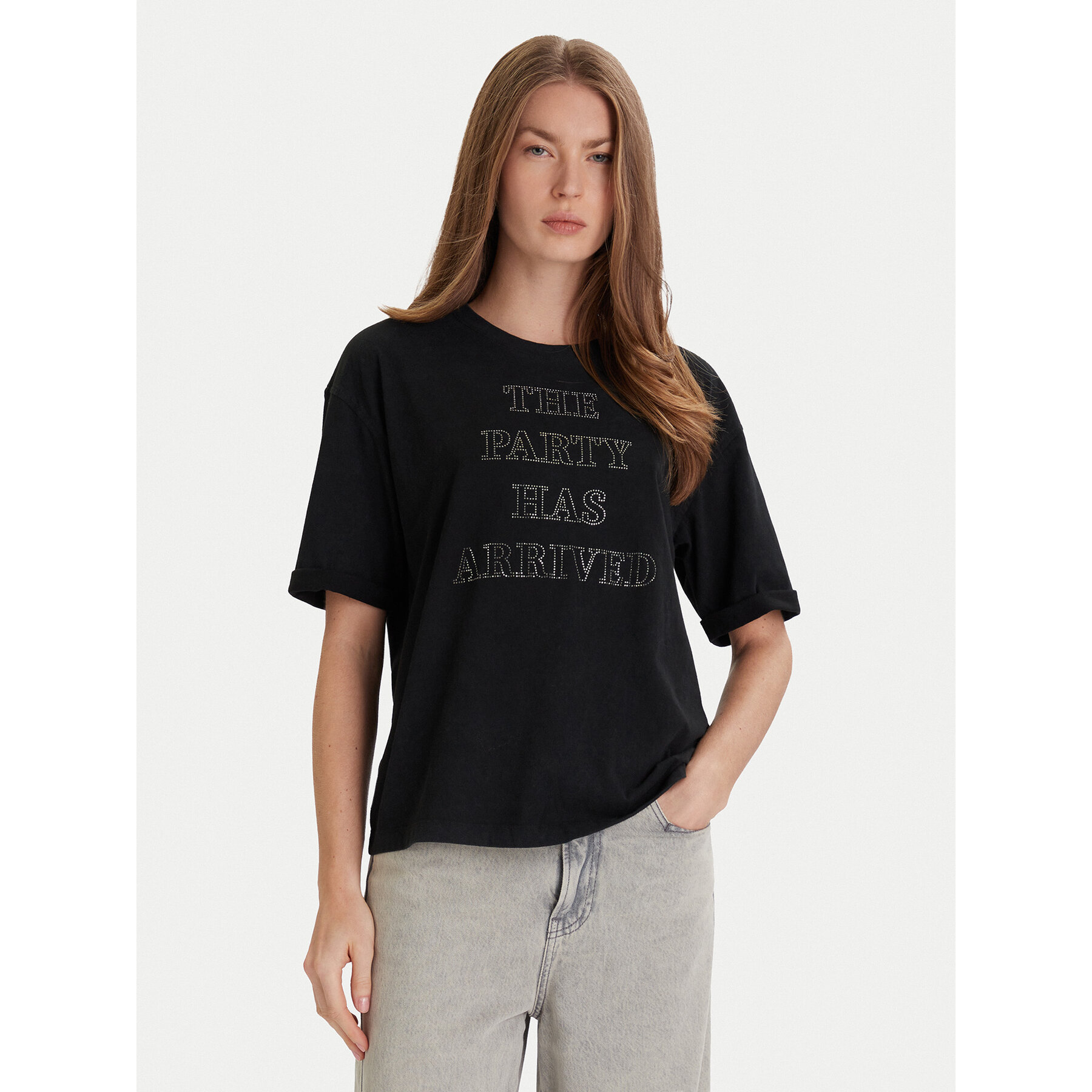 BOSS T-Shirt C_Evi_11 50549195 Schwarz Relaxed Fit