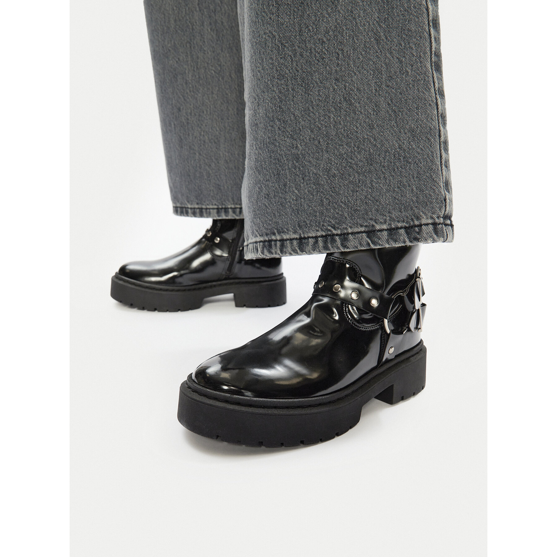 Čizme Steve Madden Zwart SM11003405 Crna