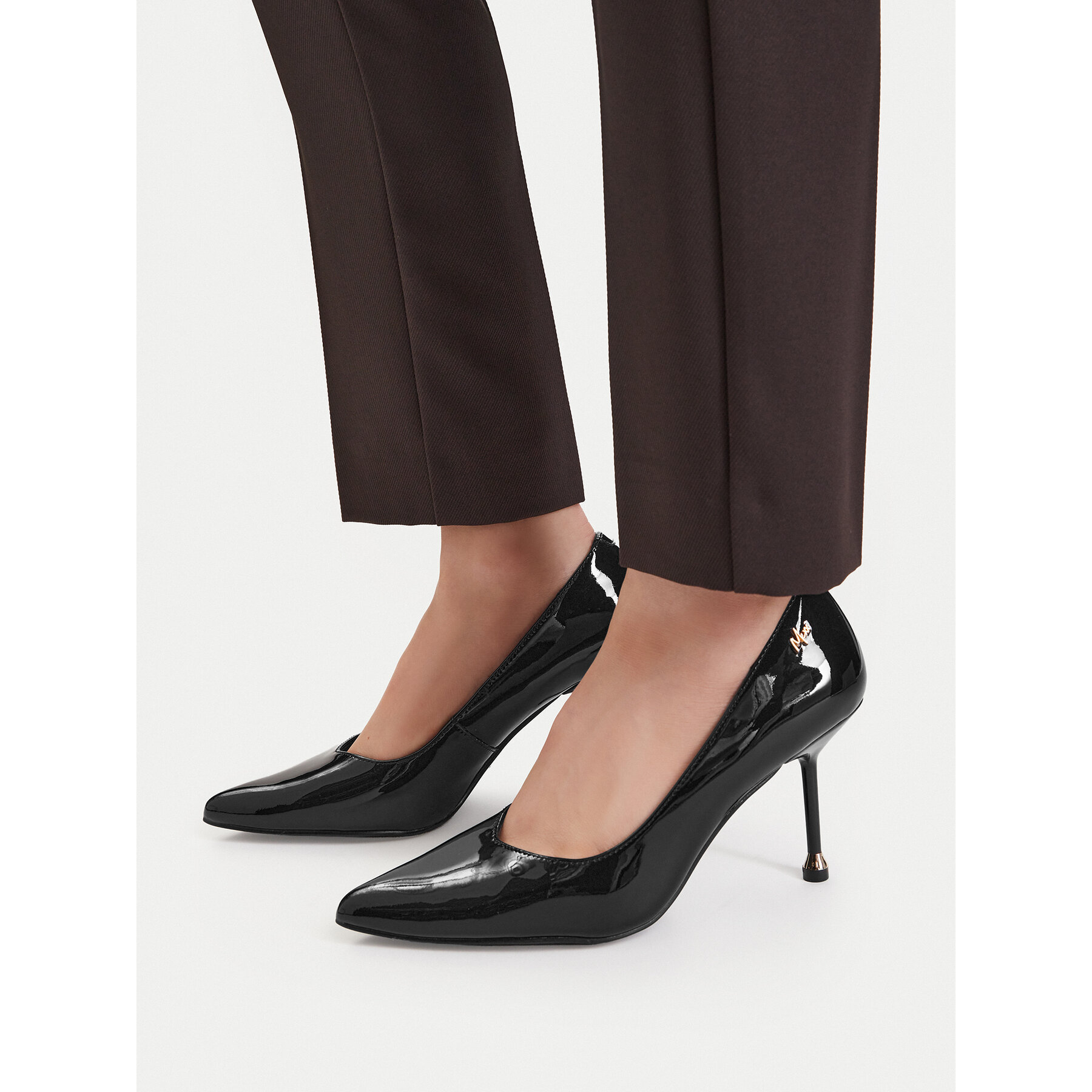Pantofi cu toc subțire MEXX EO-WS1312-01 Negru