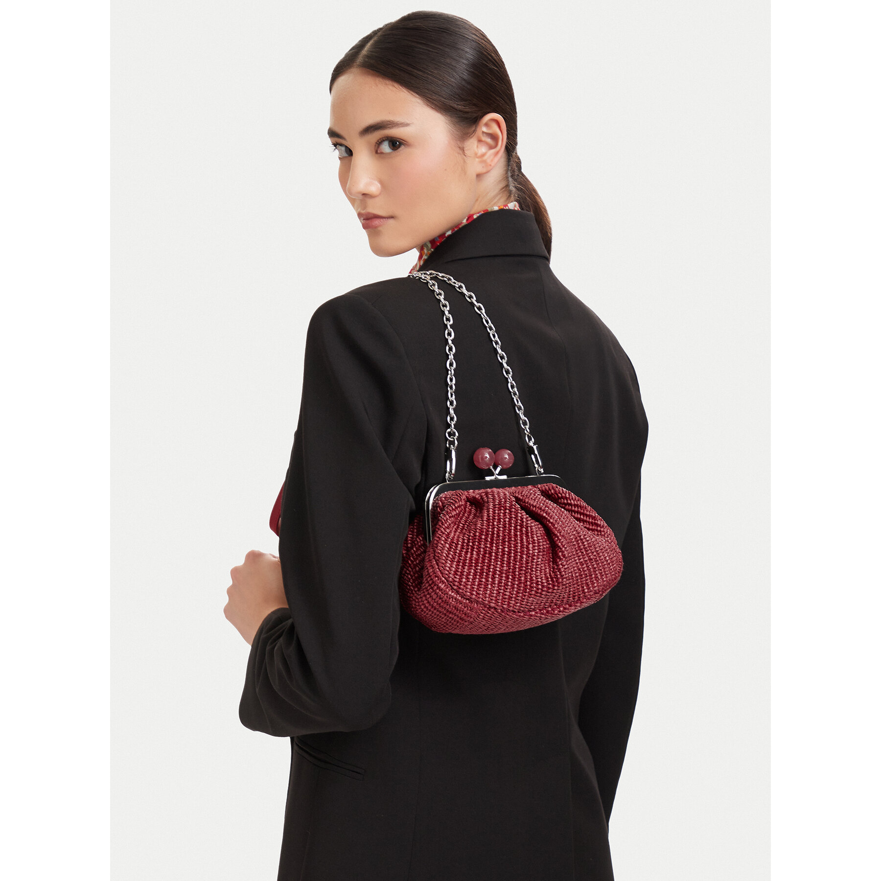 Ročna torba Weekend Max Mara 2615511115650 Roza