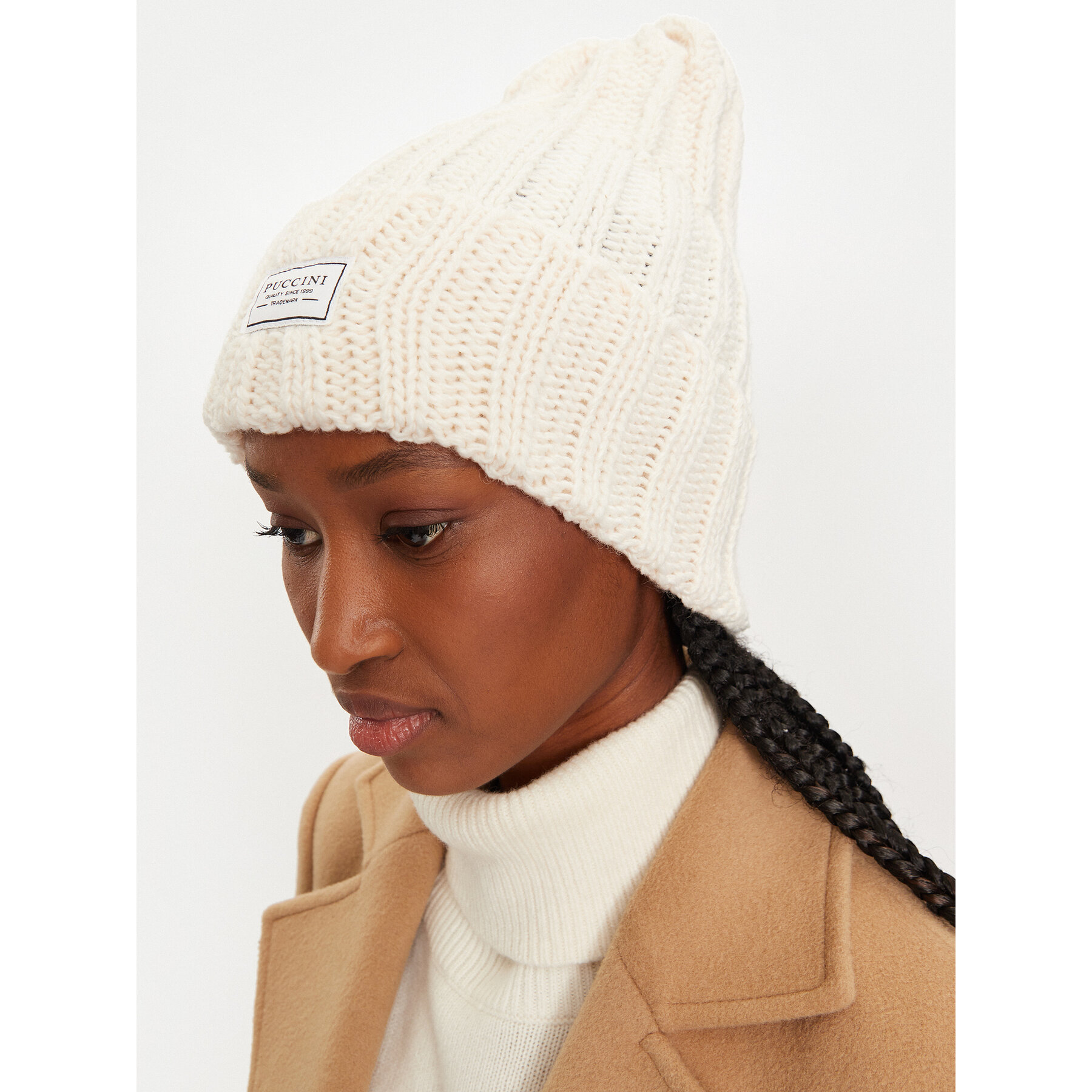 Gorro Puccini CZ2313 Écru