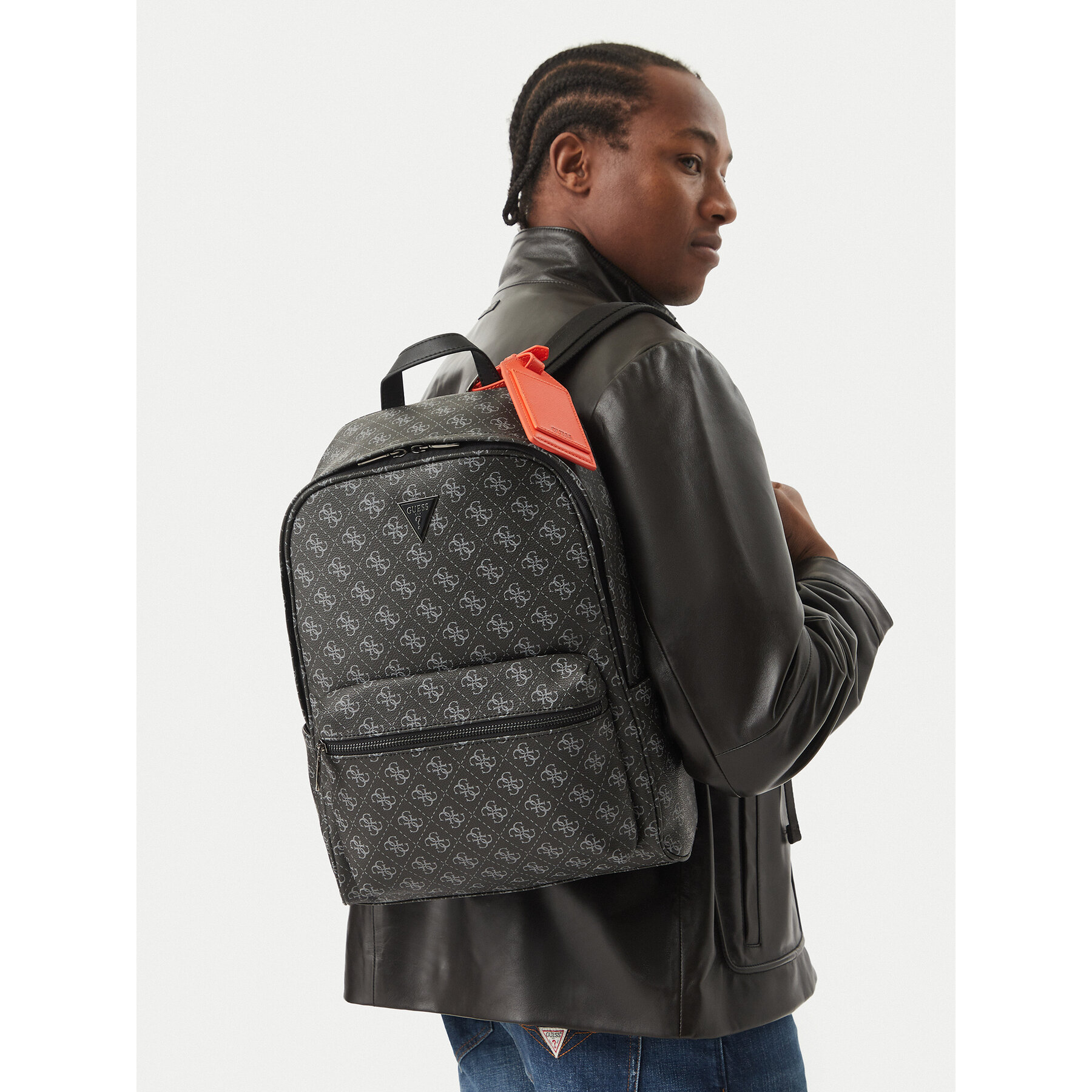 Mugursoma Guess HMMILO P6445 Melns