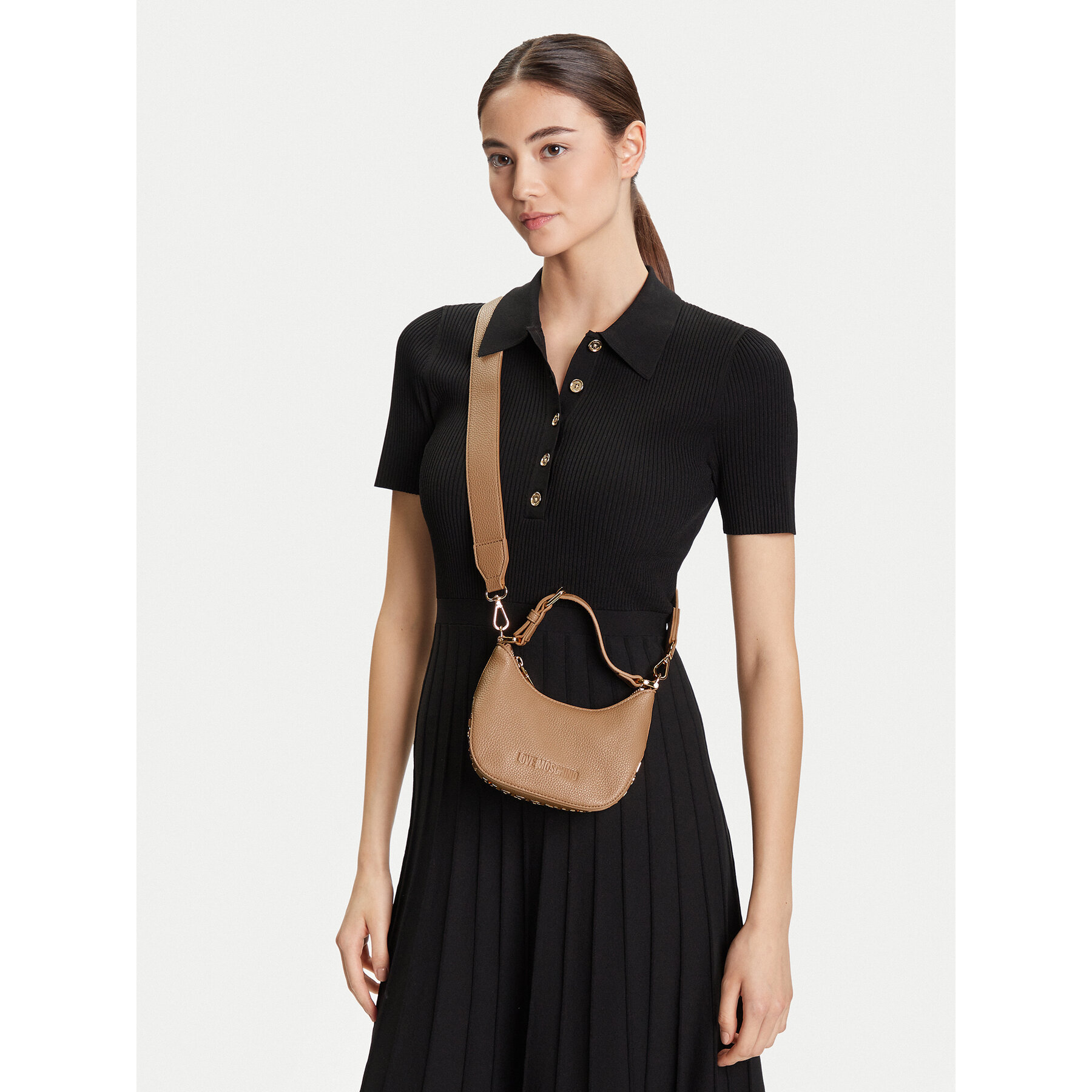 Torbica LOVE MOSCHINO JC4019PP1NLT0104 Bež