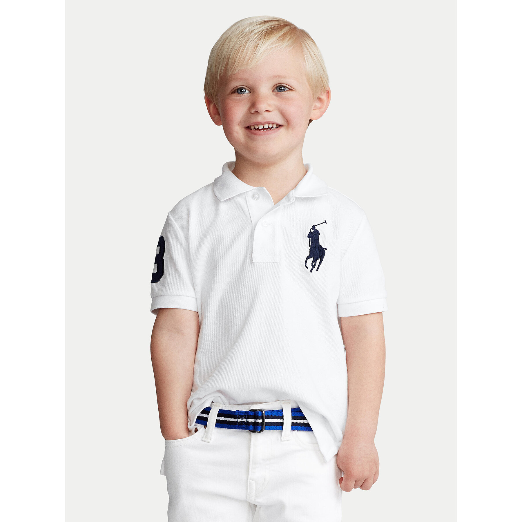 Polo Ralph Lauren Polo majica 322670257006 Bela Regular Fit