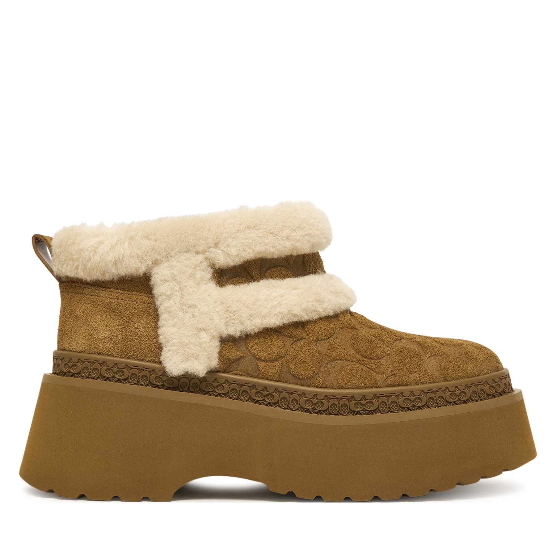 Stivali da neve Coach Christina Signature CCO35 Marrone