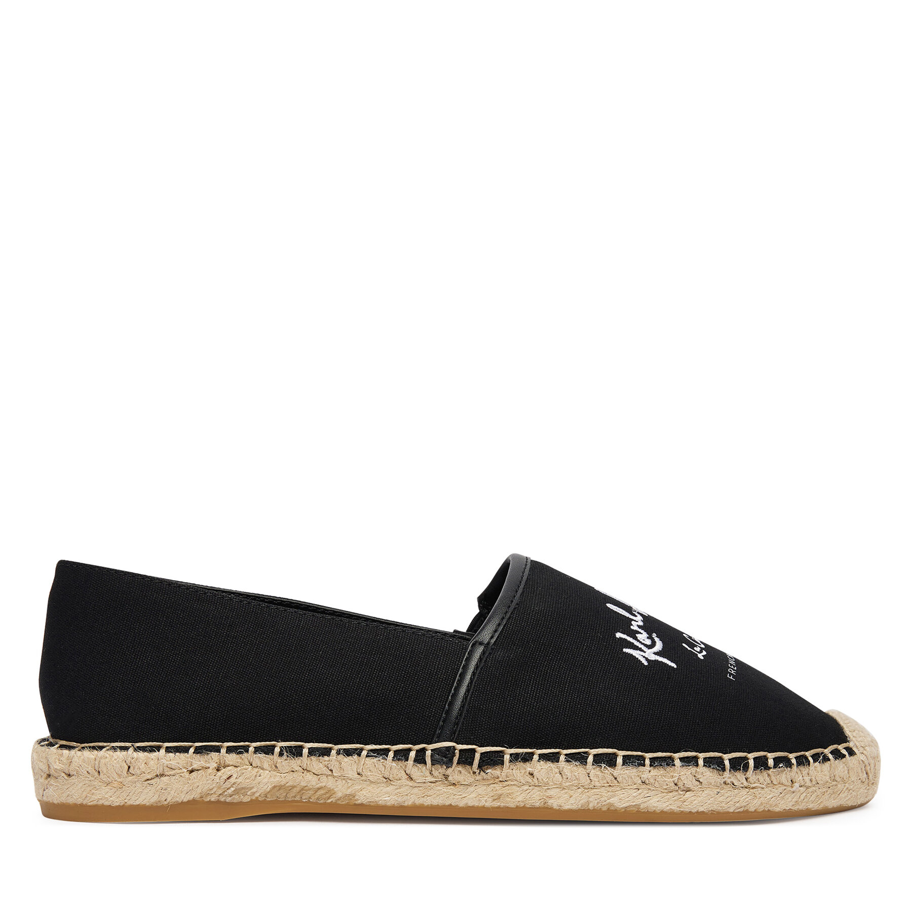 Espadrilky KARL LAGERFELD Kamini KL80110A Čierna