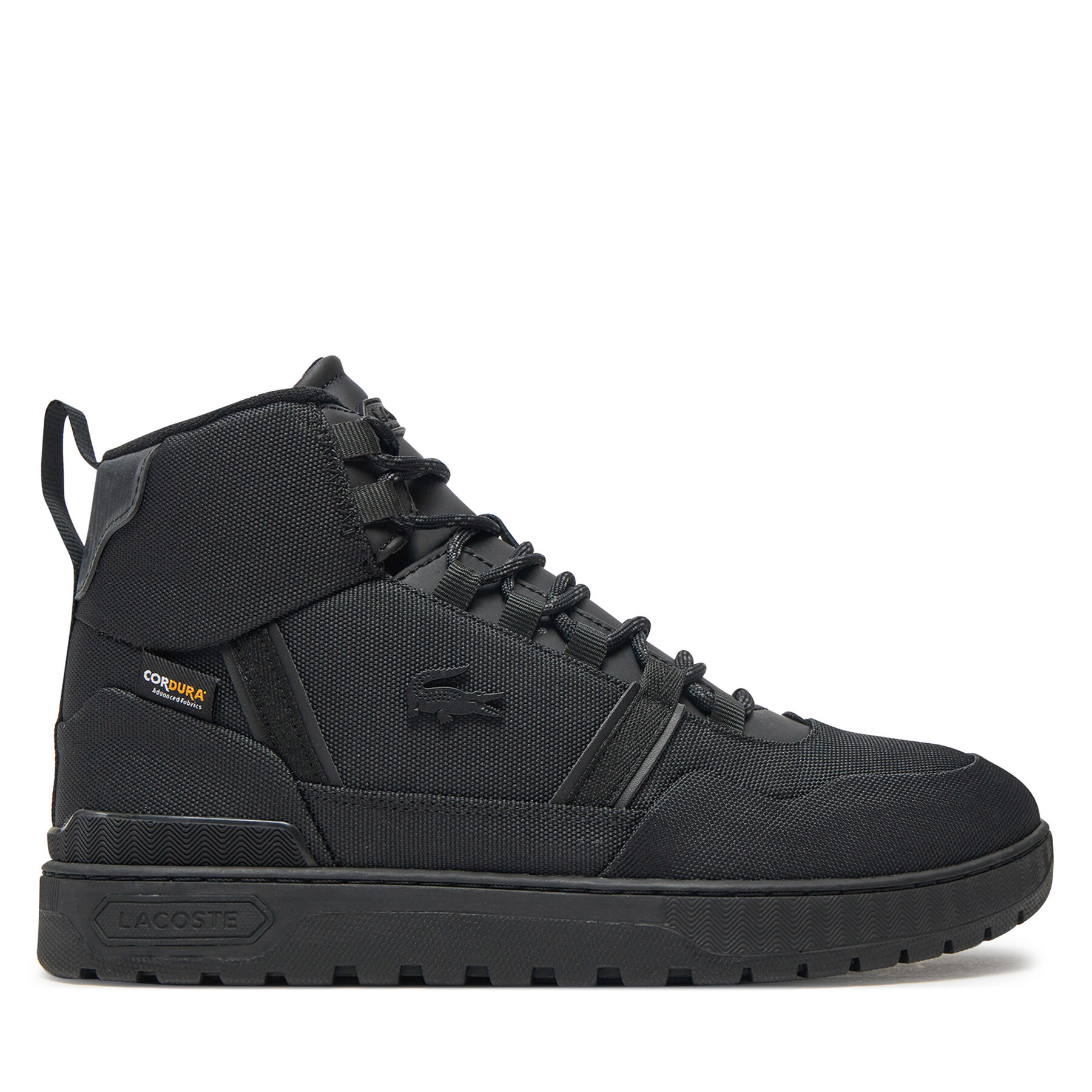 Sneakersy Lacoste T-Clip Mid Trainers 7-48SMA0040 Čierna