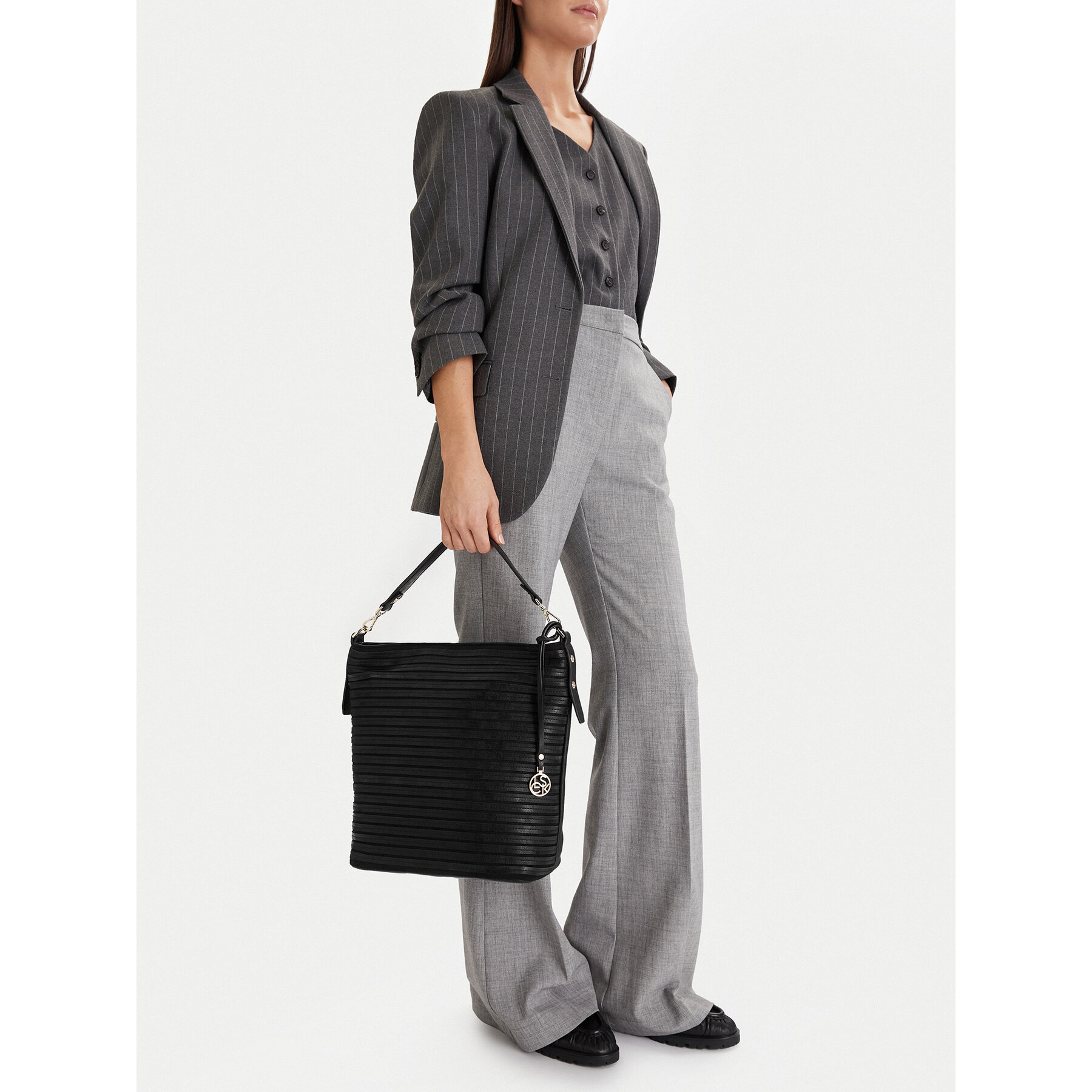 Ročna torba Lasocki CEO-LSK-K-021-06 Črna
