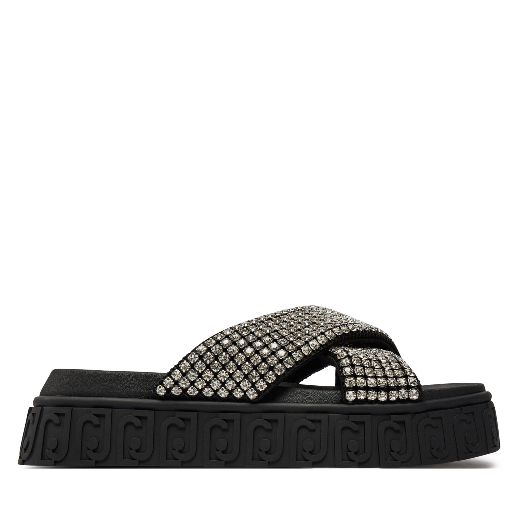 Mules / sandales de bain Liu Jo Lovely Sandal 02 BA4133 TX421 Noir