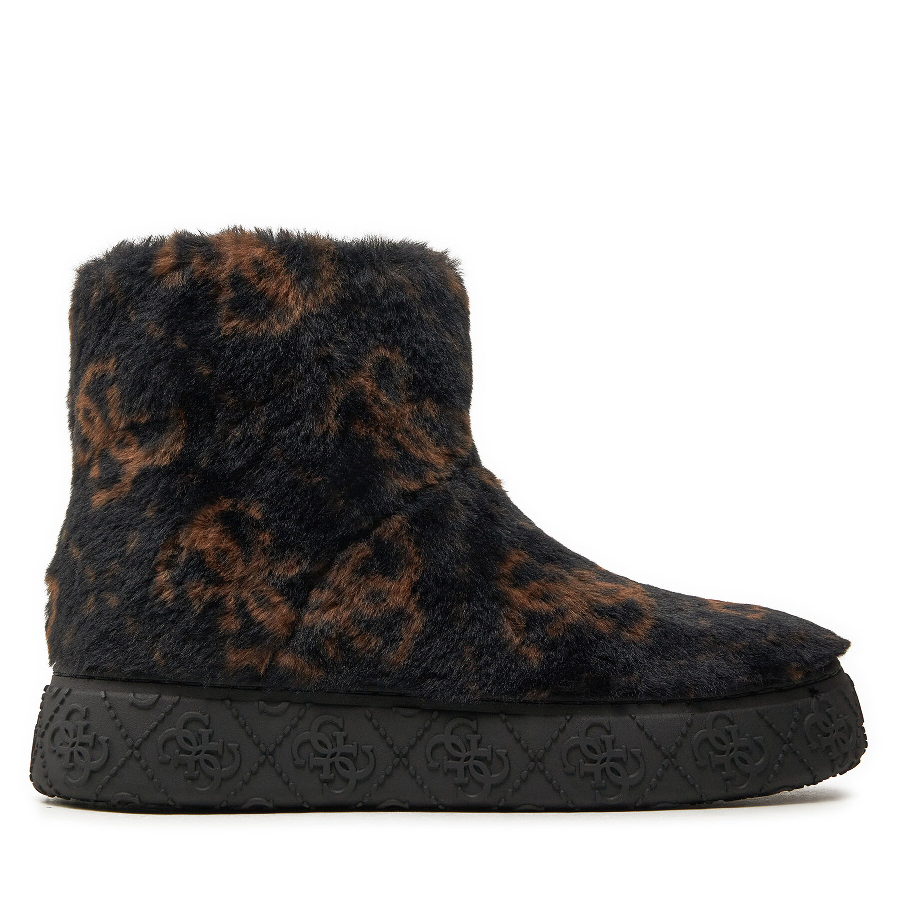 Polokozačky Guess United FLFUTD FUR10 Černá
