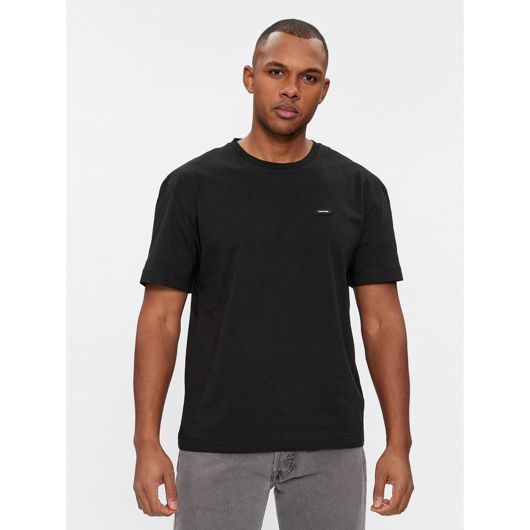 Calvin Klein Póló K10K112749 Fekete Comfort Fit