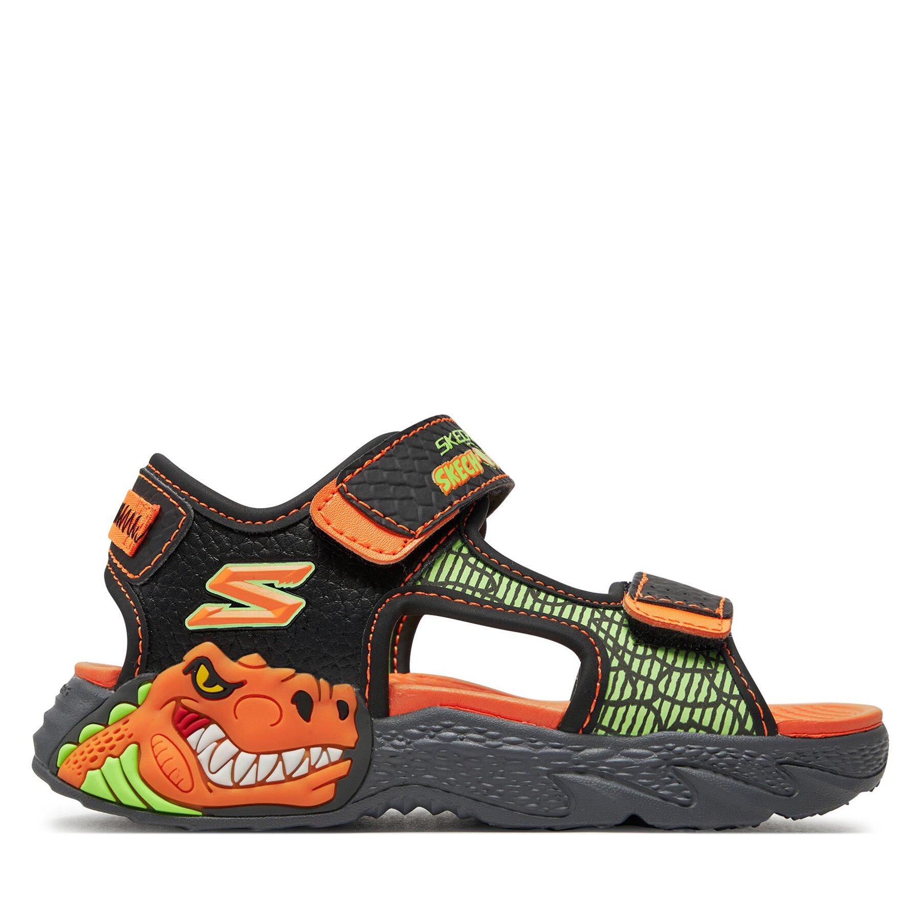 Σανδάλια Skechers Creature-Splash- 400614L/BKOR Μαύρο