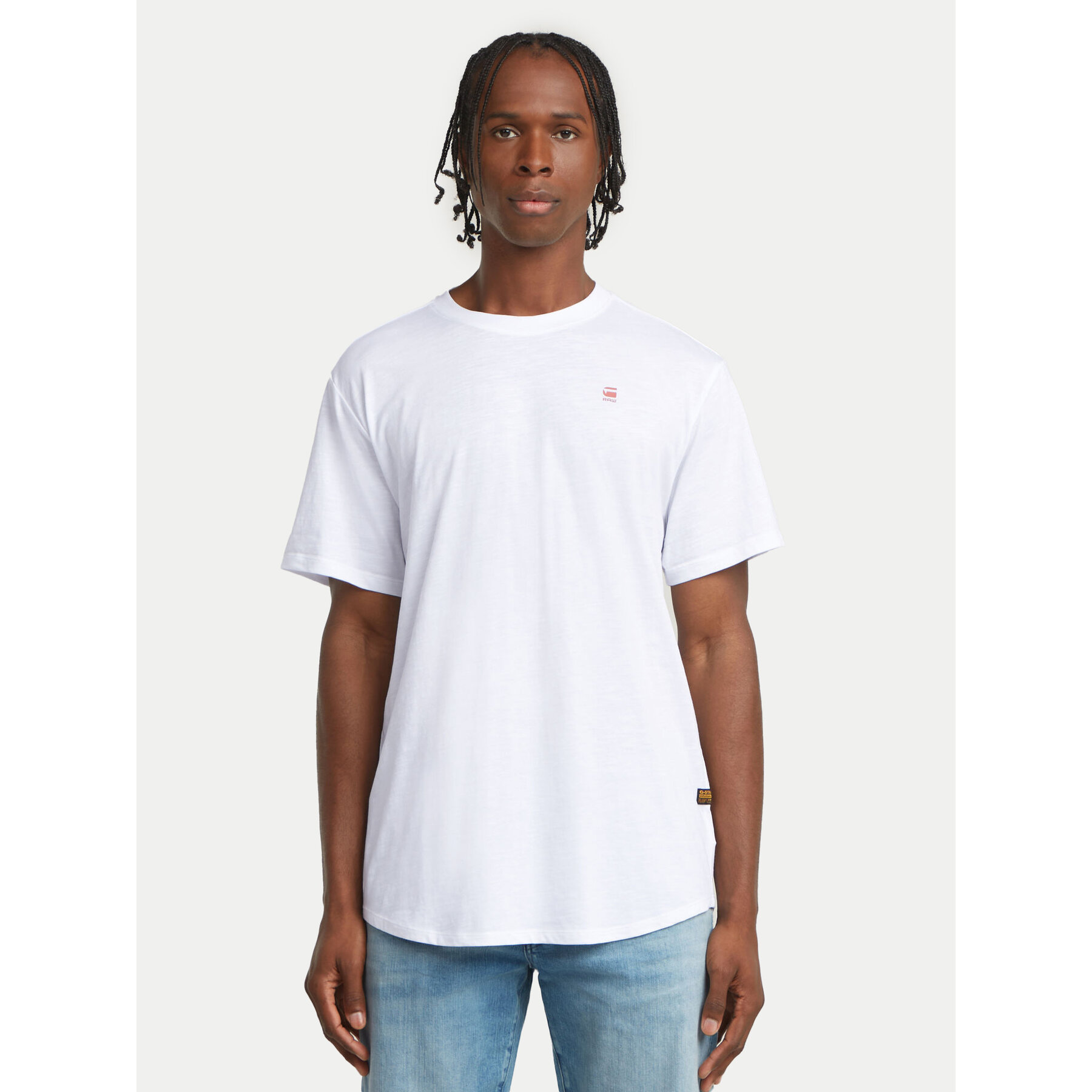 G-Star Raw T-shirt Lash Back D26043-C372 Verde Relaxed Fit