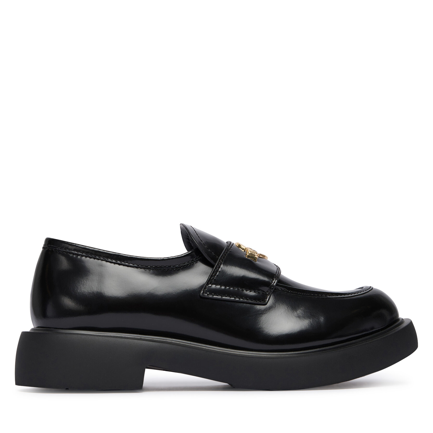 Chunky loafers LOVE MOSCHINO JA10404G0NJD0000 Nero