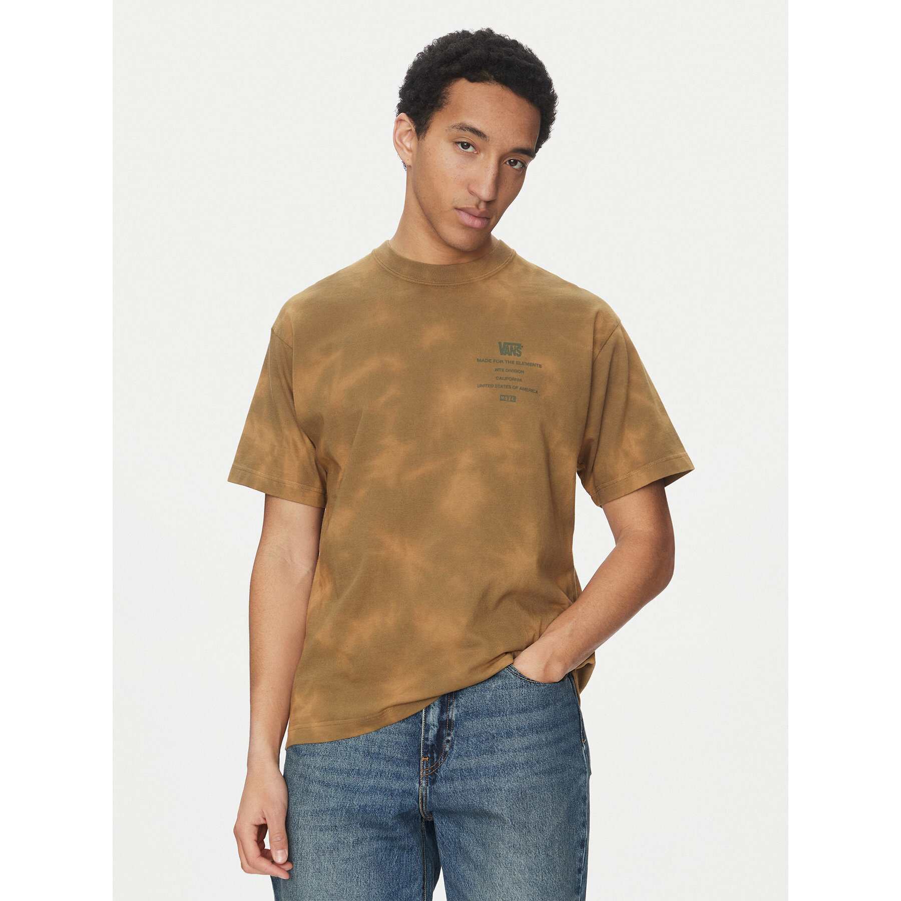 Vans T-Shirt MTE Canyonlands VN000M2S Καφέ Loose Fit