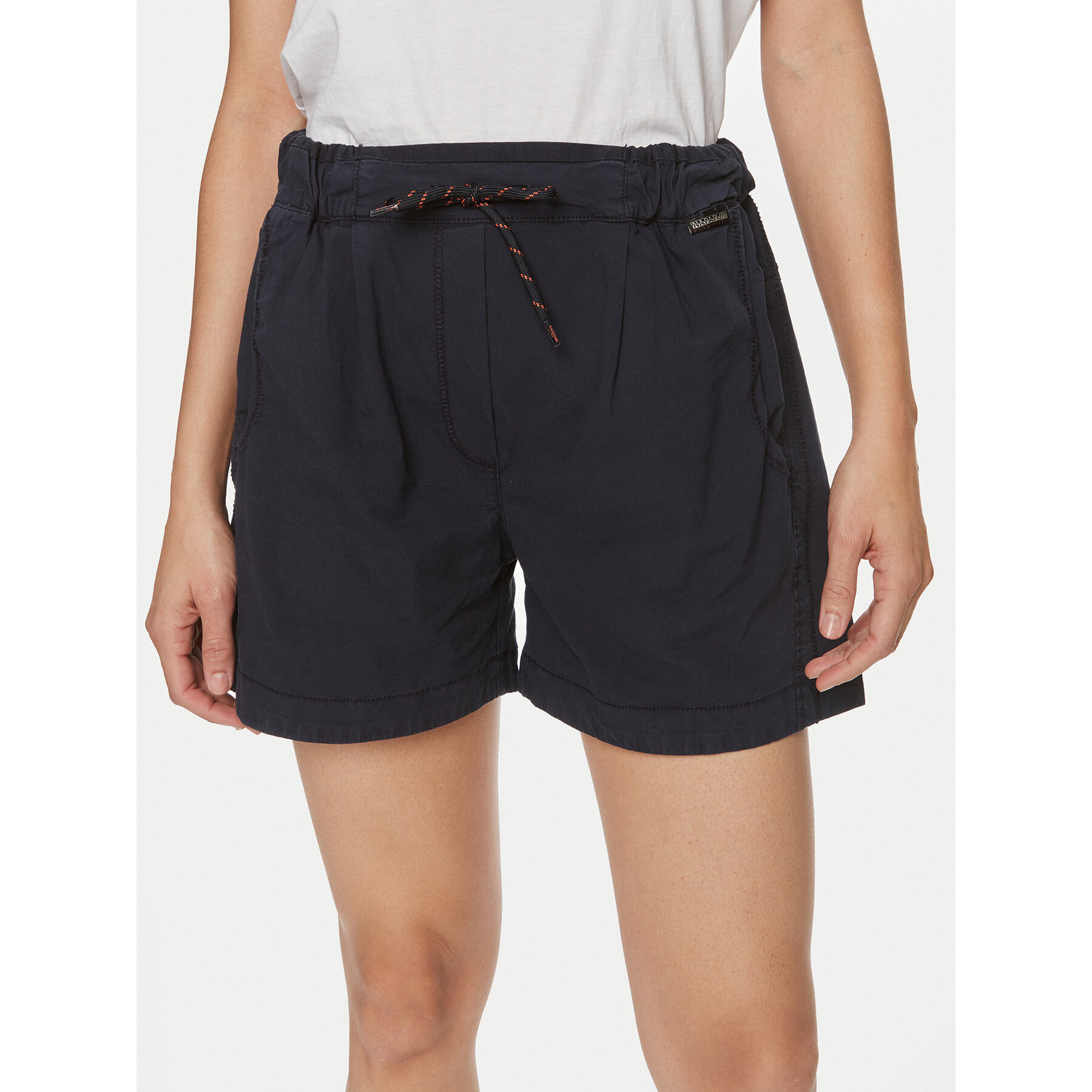 Napapijri Stoffshorts Aberdeen NP0A4I51 Dunkelblau Loose Fit