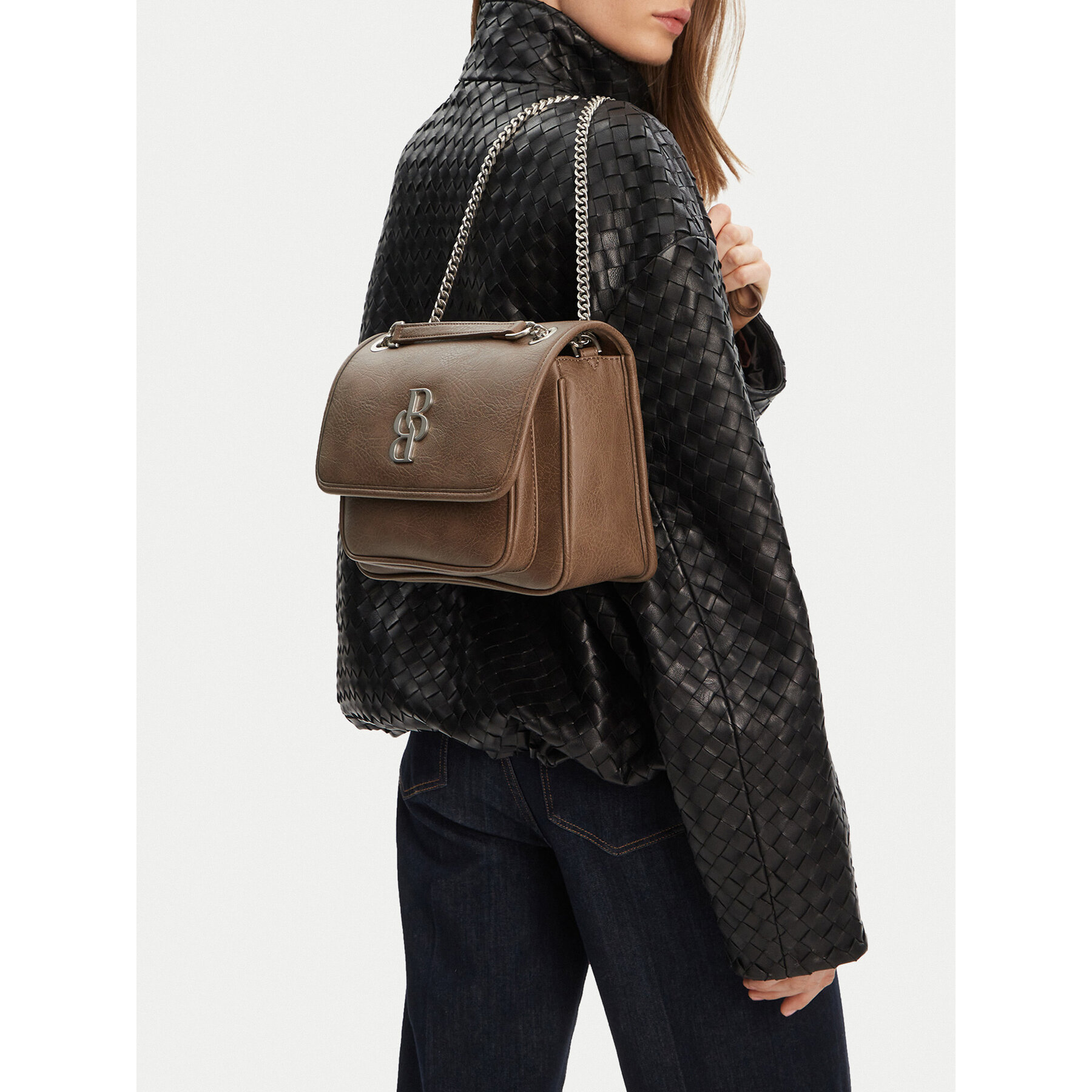 Borsetta Badura C-AILANI-LDA8057 Marrone