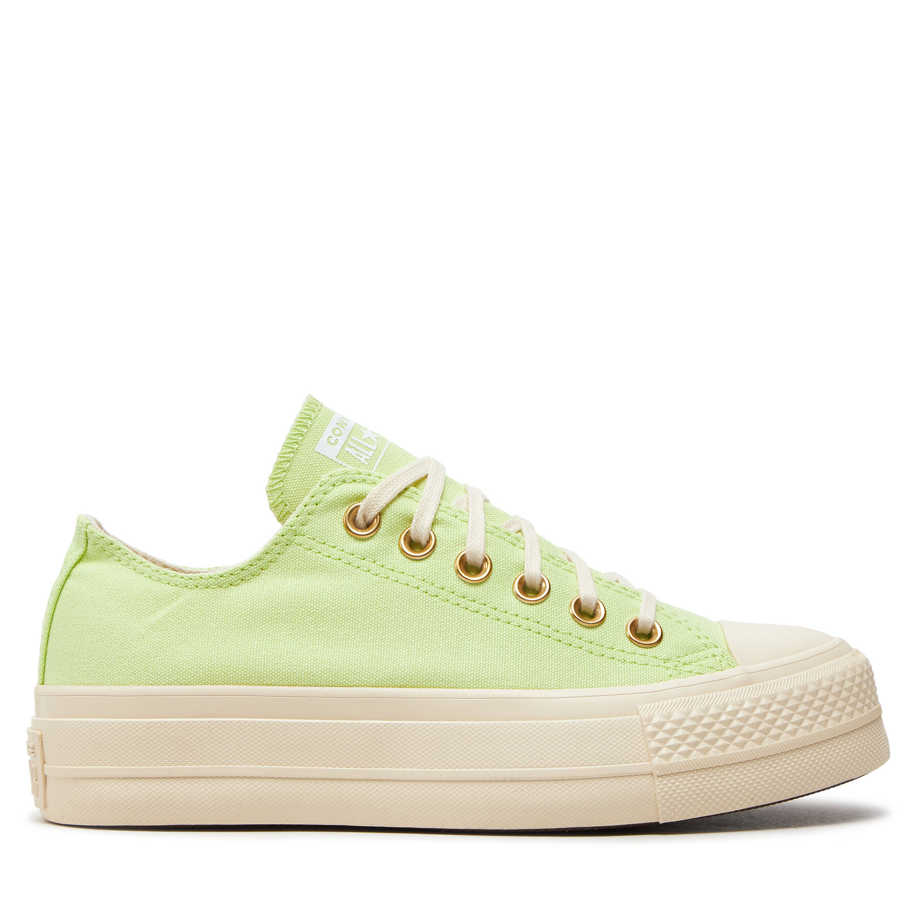 Tornacipő Converse Chuck Taylor All Star Lift Platform Ox A09913C Zöld