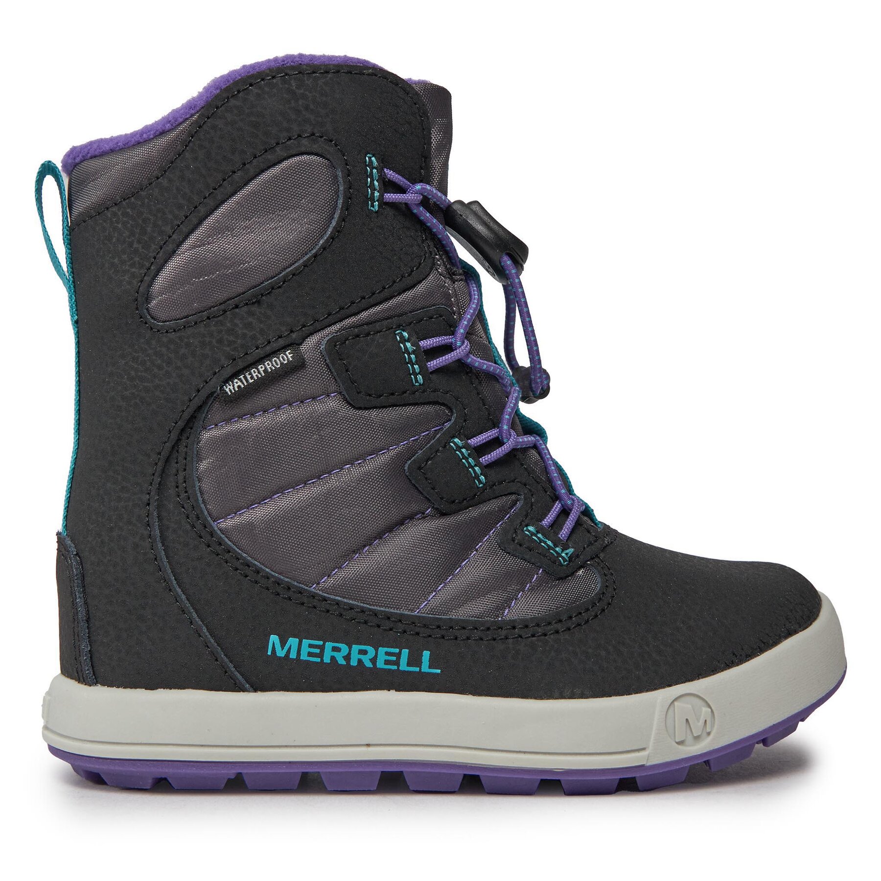 Cizme de zăpadă Merrell Snow Bank 4.0 Wtrpf Mk167148 Negru