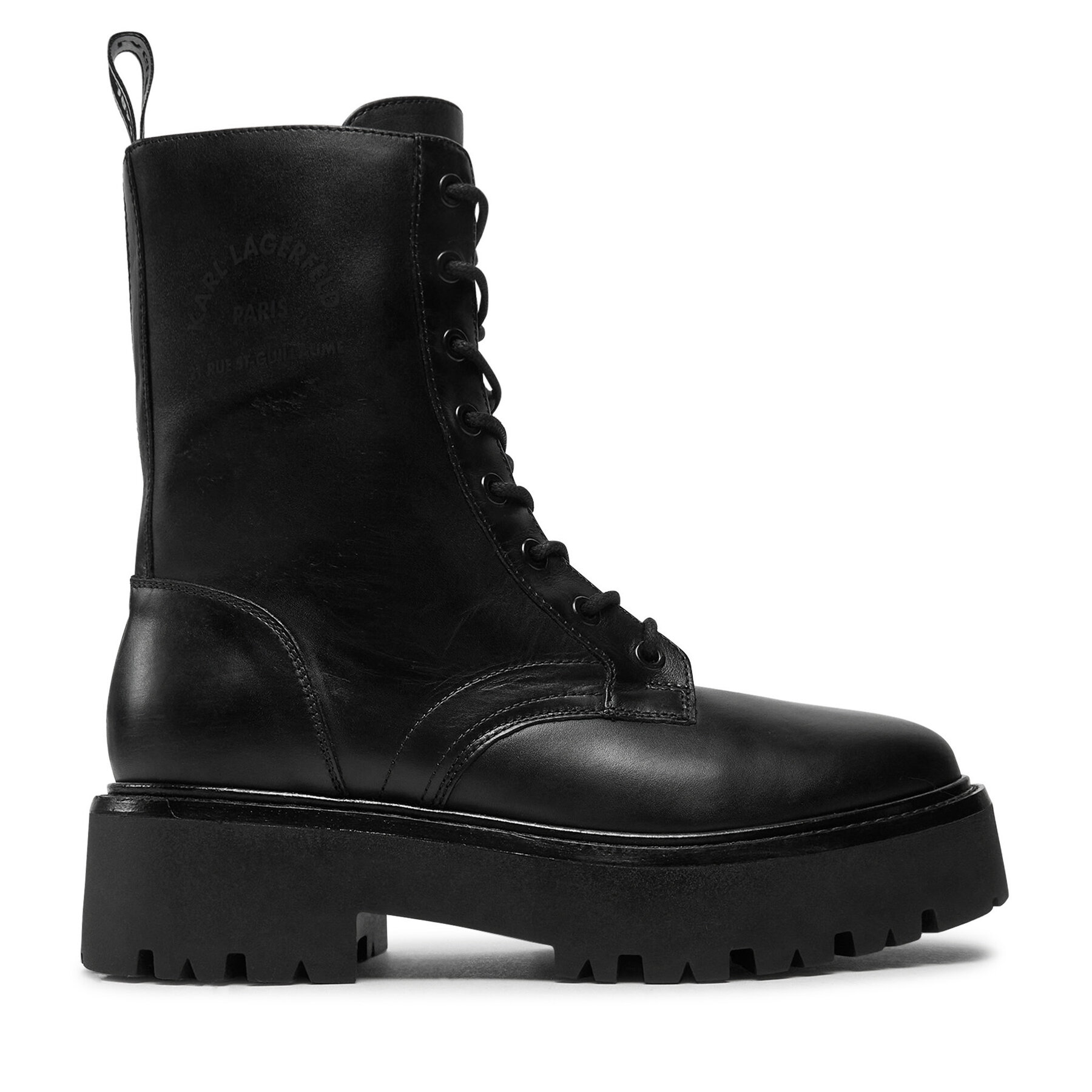 Туристически oбувки KARL LAGERFELD KL43455 Черен