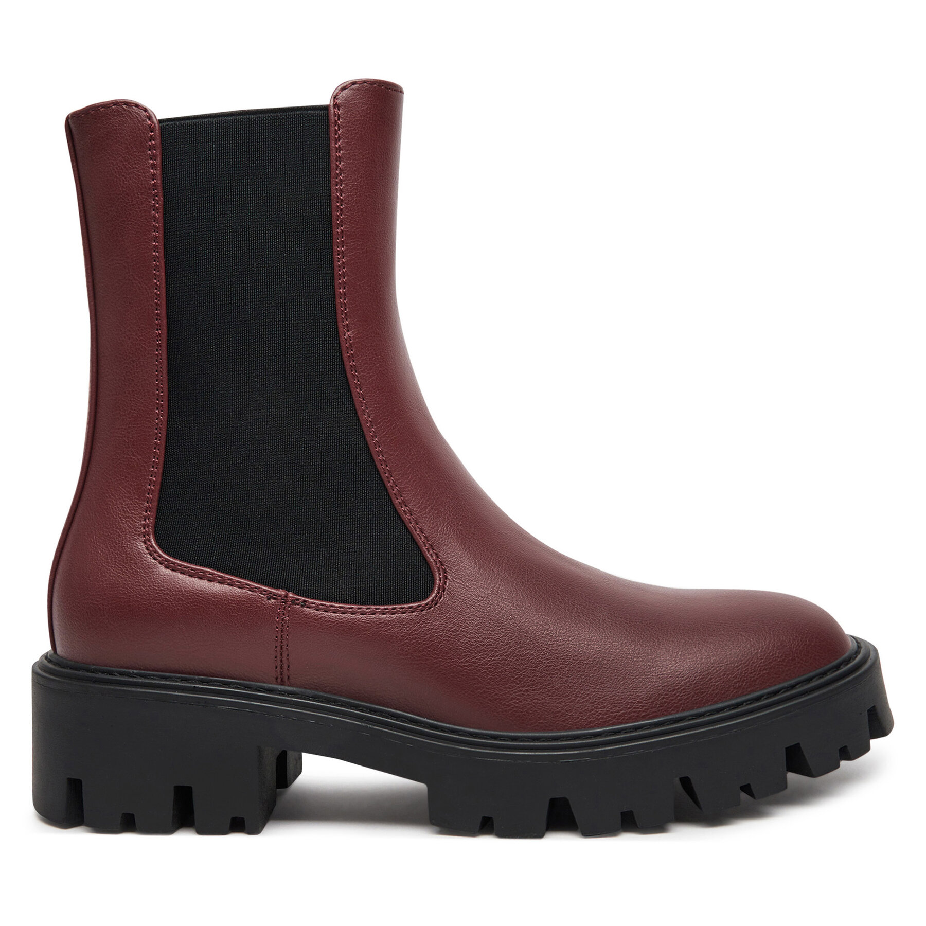 Dámske Členková obuv s elastickým prvkom ONLY Shoes, Rozmer: 36, Bordová, Onlbetty-1 15272047