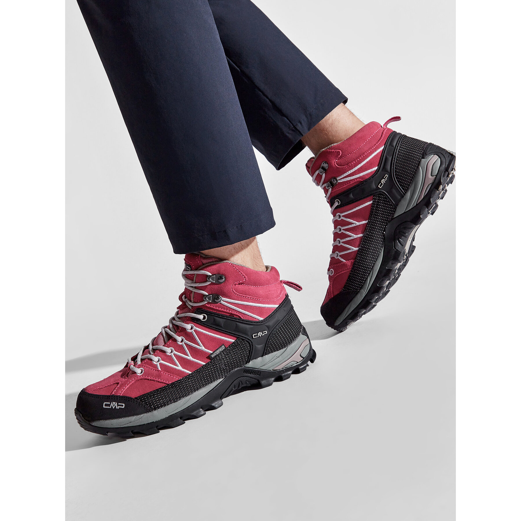 Trekking CMP Rigel Mid Wmn Trekking Wp 3Q12946 Ružičasta
