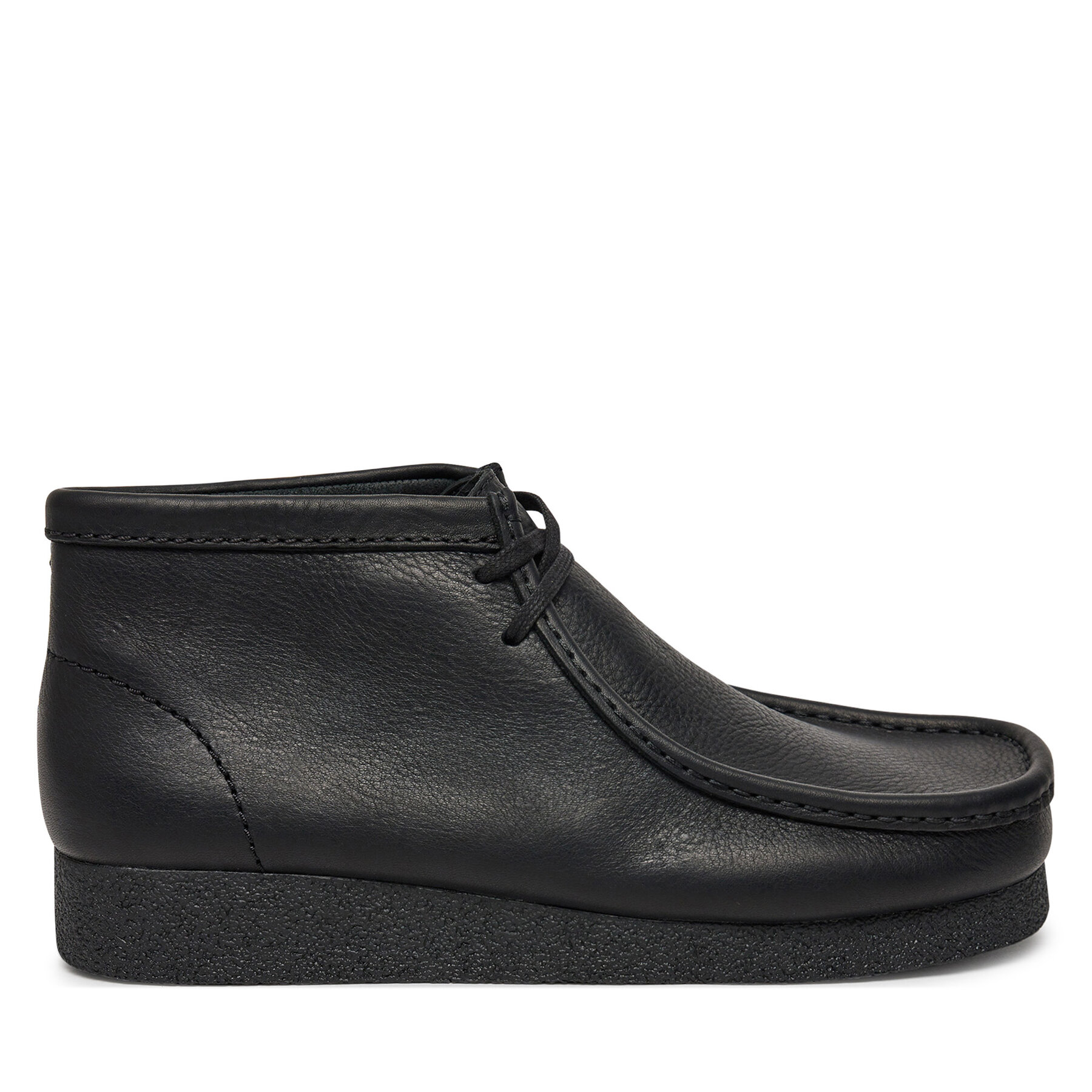 Botines planos Clarks Wallabee Evo Bt 26179710 Negro
