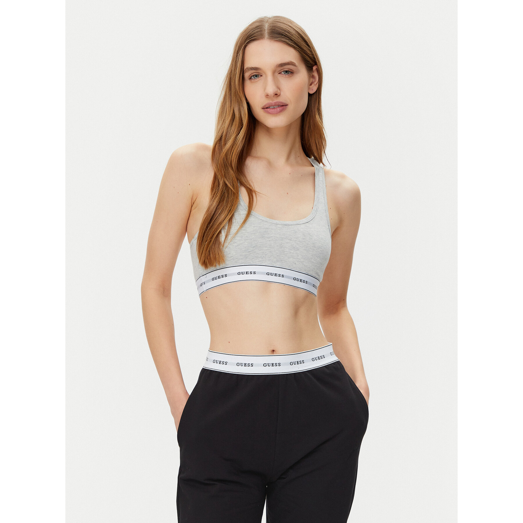 Guess Top nedrček O97C01 KBBU1 Siva