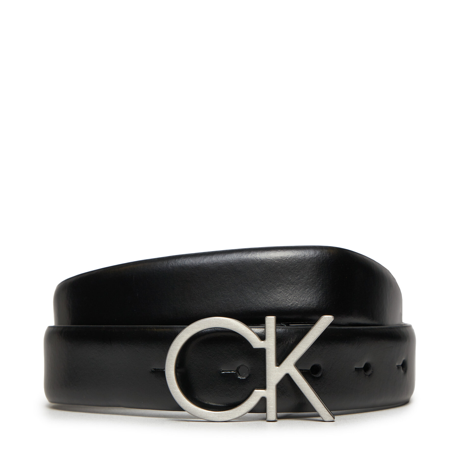 Pasek Damski Calvin Klein, Rozmiar 85 Czarny Re-Lock Ck Logo Belt 30Mm K60K610157