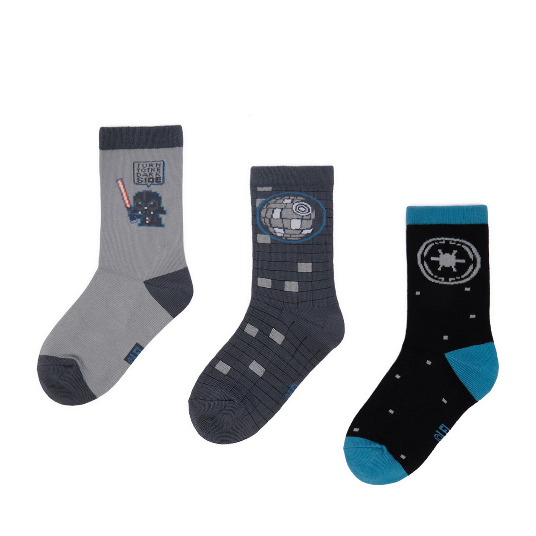 Șosete lungi Star Wars CEO-ACCCS-AW26-227SW(3-PACK) Gri