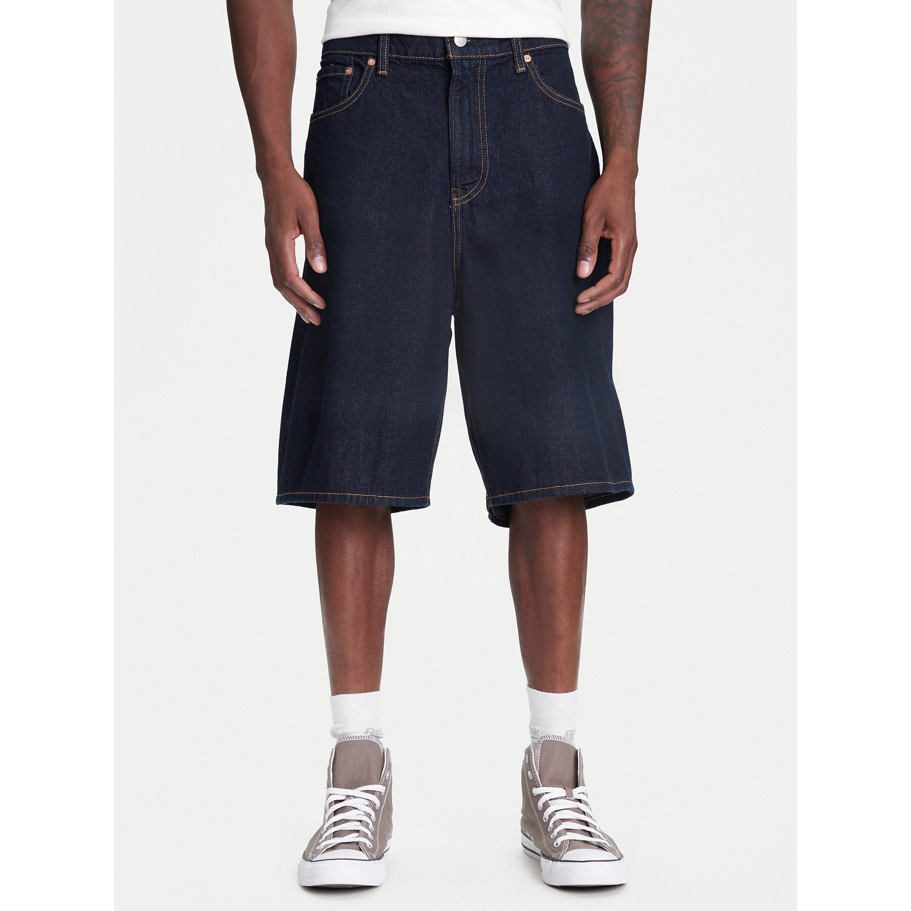 Gap Jeansshorts 774578-00 Dunkelblau Baggy Fit