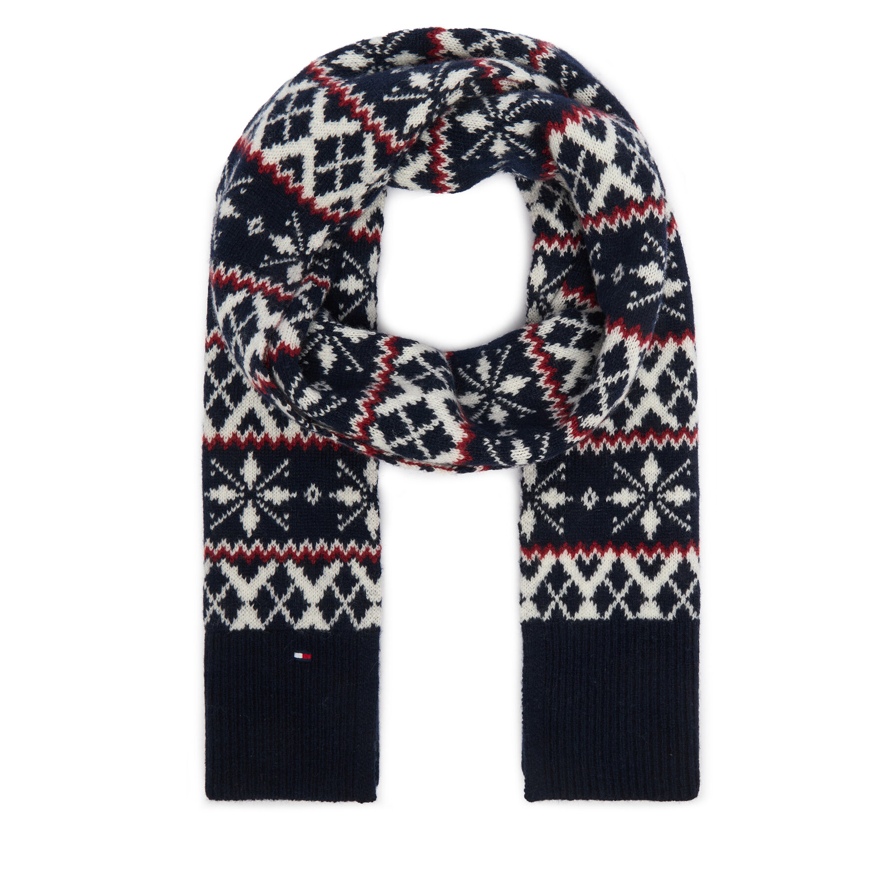 Šal Tommy Hilfiger AM0AM14862 Mornarsko modra