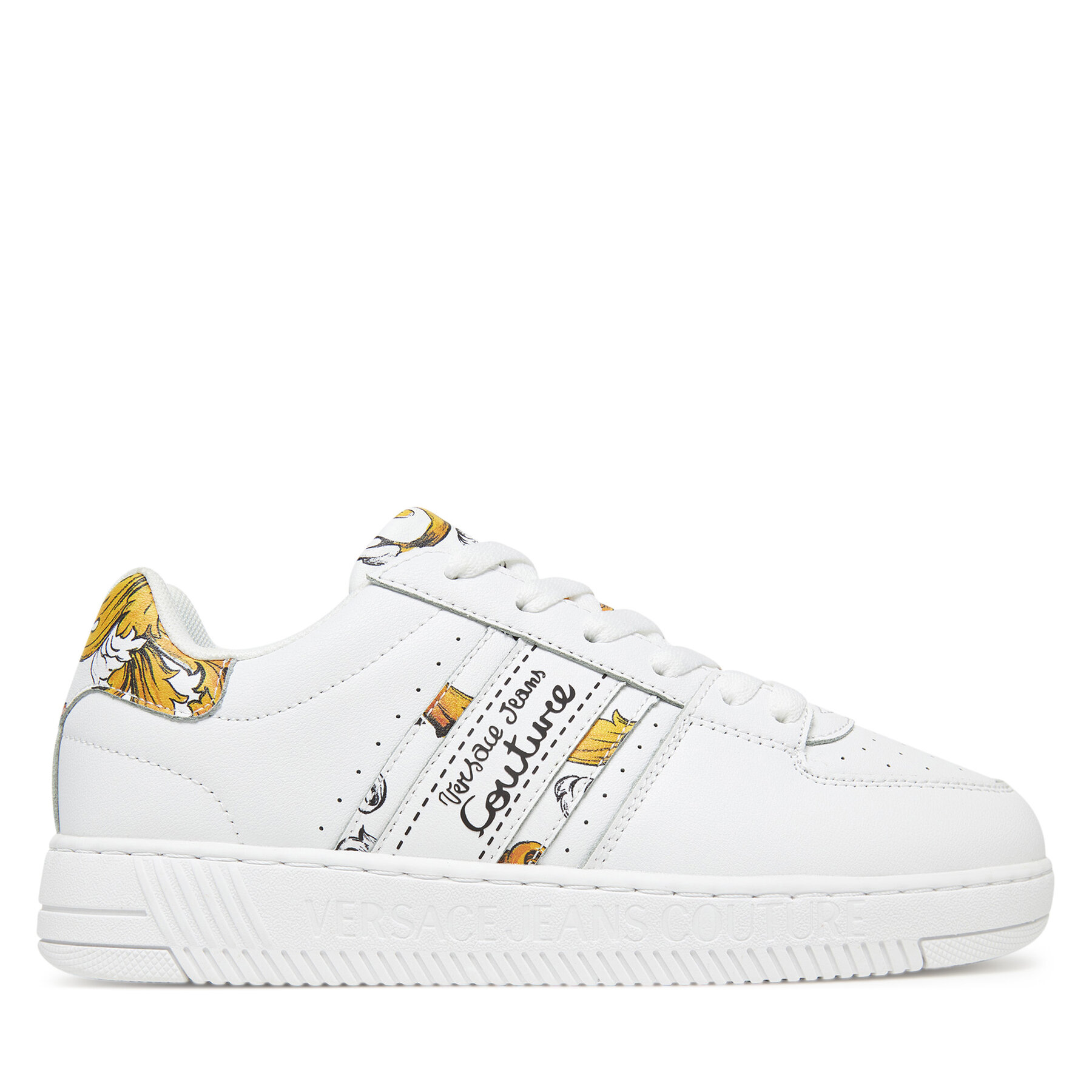 Sneakersy Versace Jeans Couture 78VA3SJ7 Biela