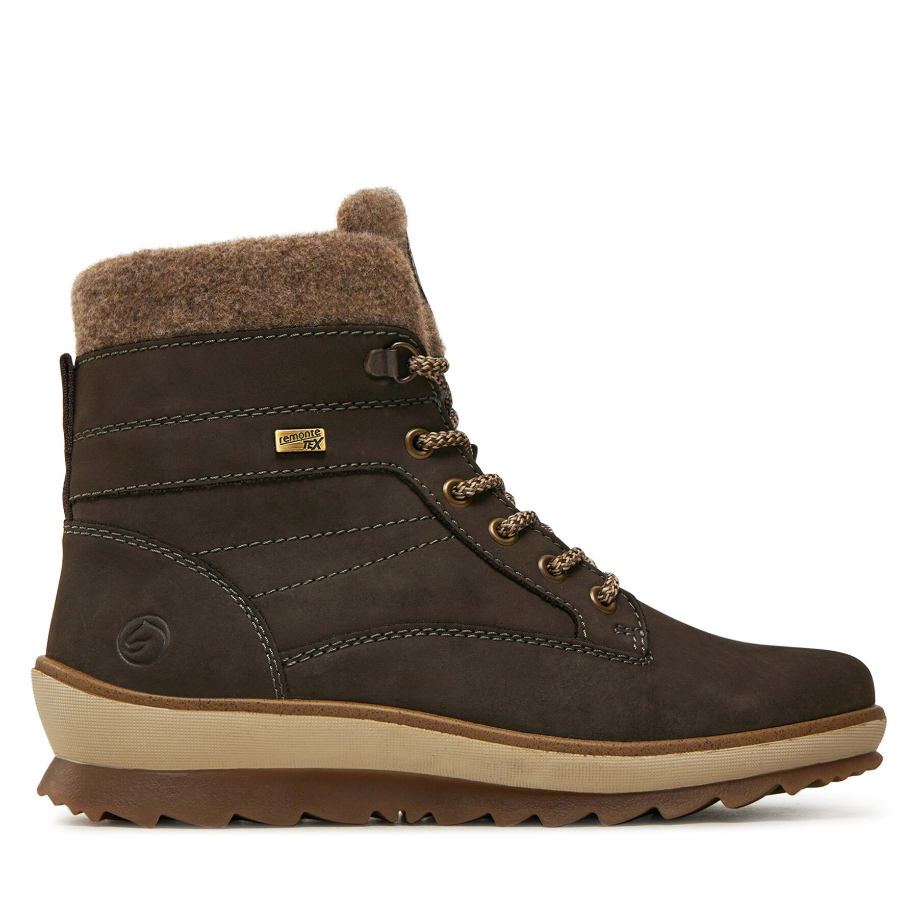 Зимни обувки Remonte R8477-46 Кафяв
