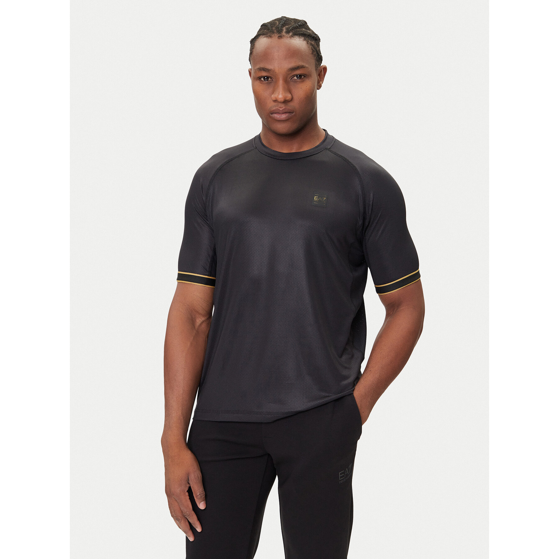 EA7 Emporio Armani T-shirt 7M000619 AF16723 UC001 Nero Regular Fit