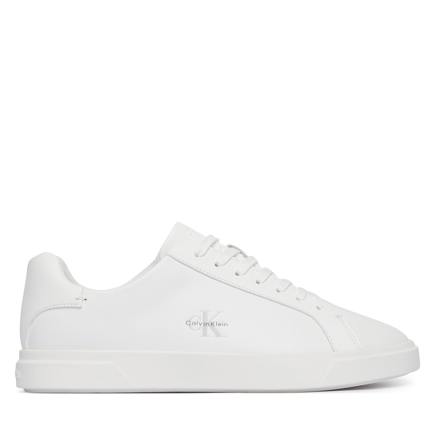 Sneakersy Calvin Klein Low Prof Cupsole Lth HW0HW03295 Biela