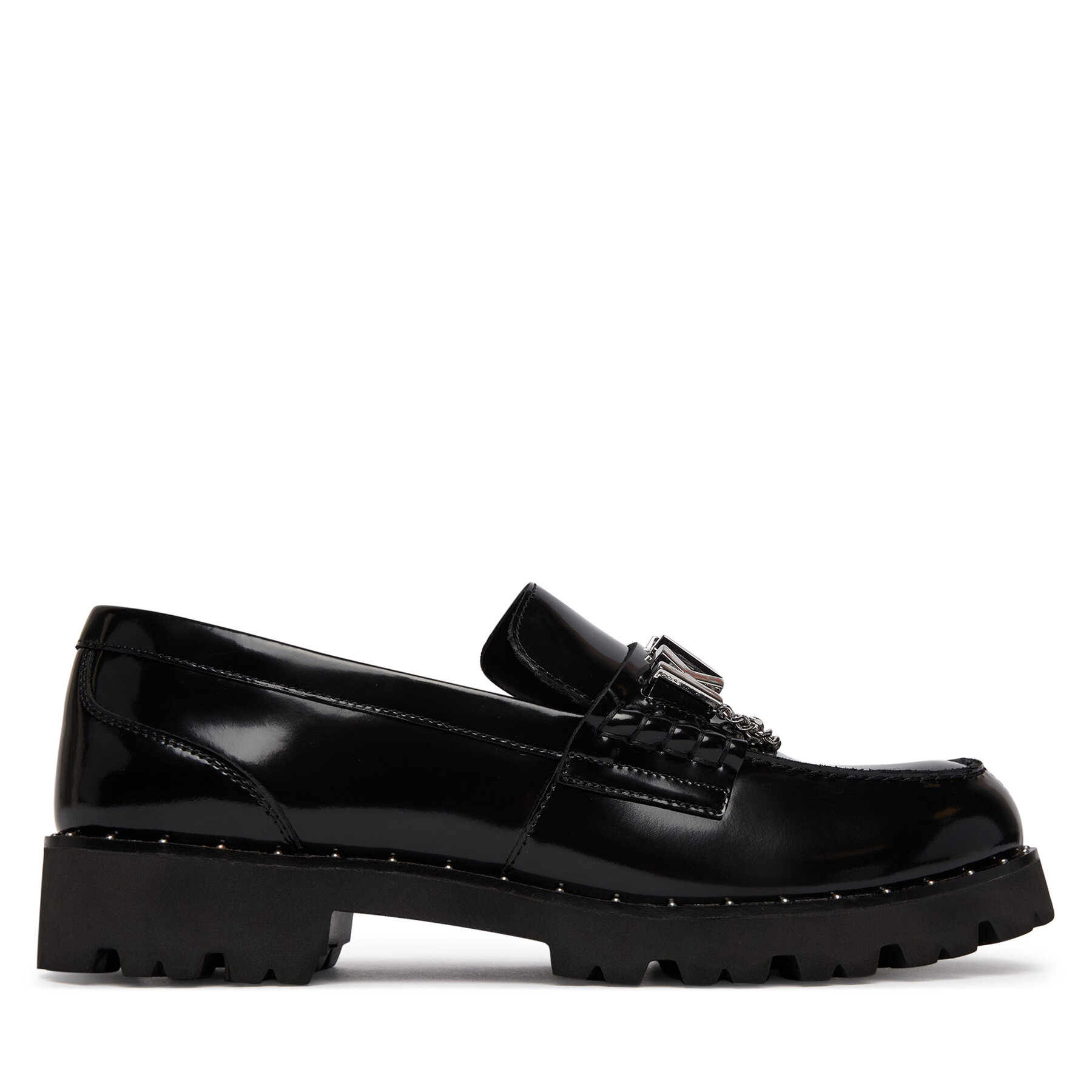 Loaferice KARL LAGERFELD Lowell KL42226 Crna