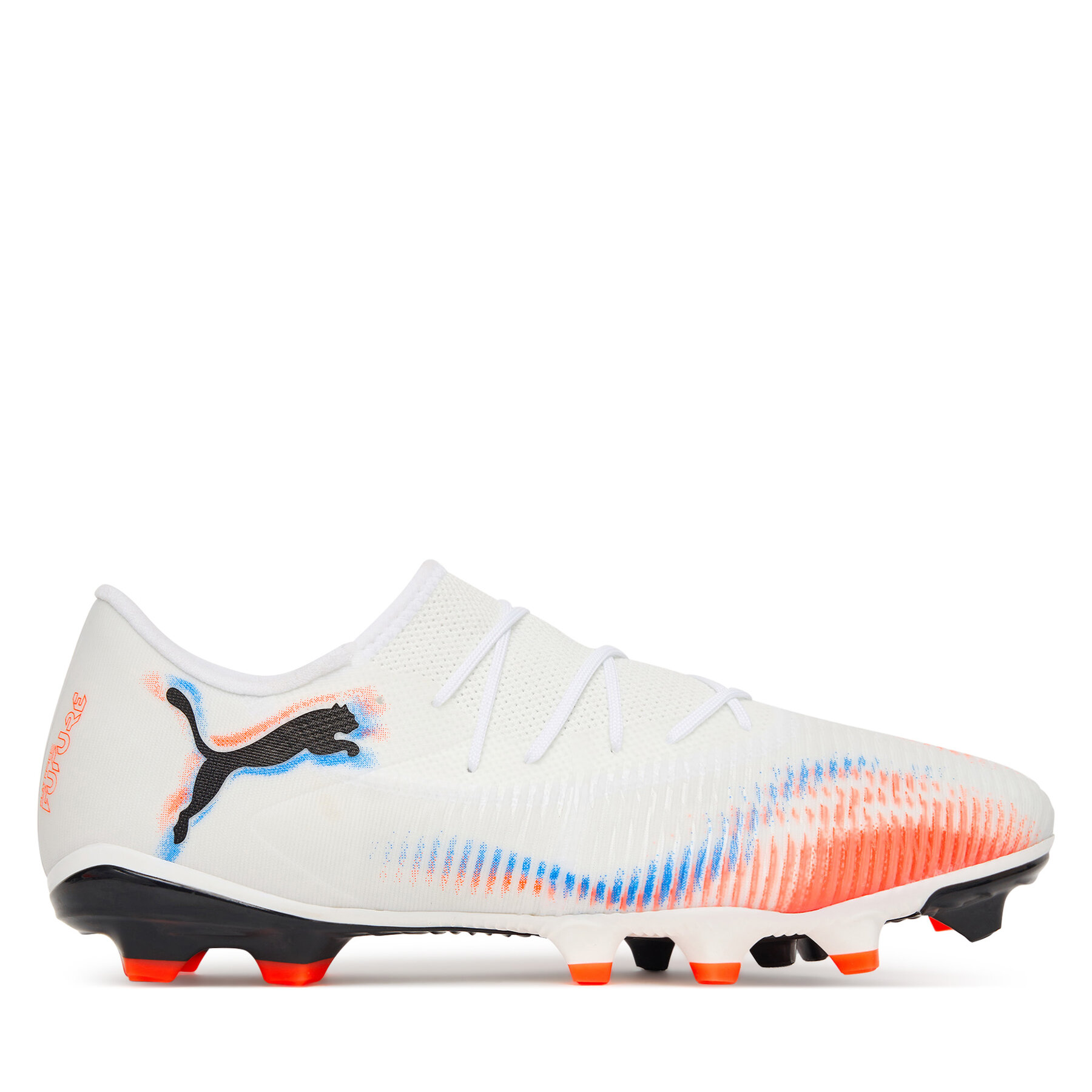 Ghete pentru fotbal Puma Future 8 Match Low Fg/Ag 108599 01 Alb