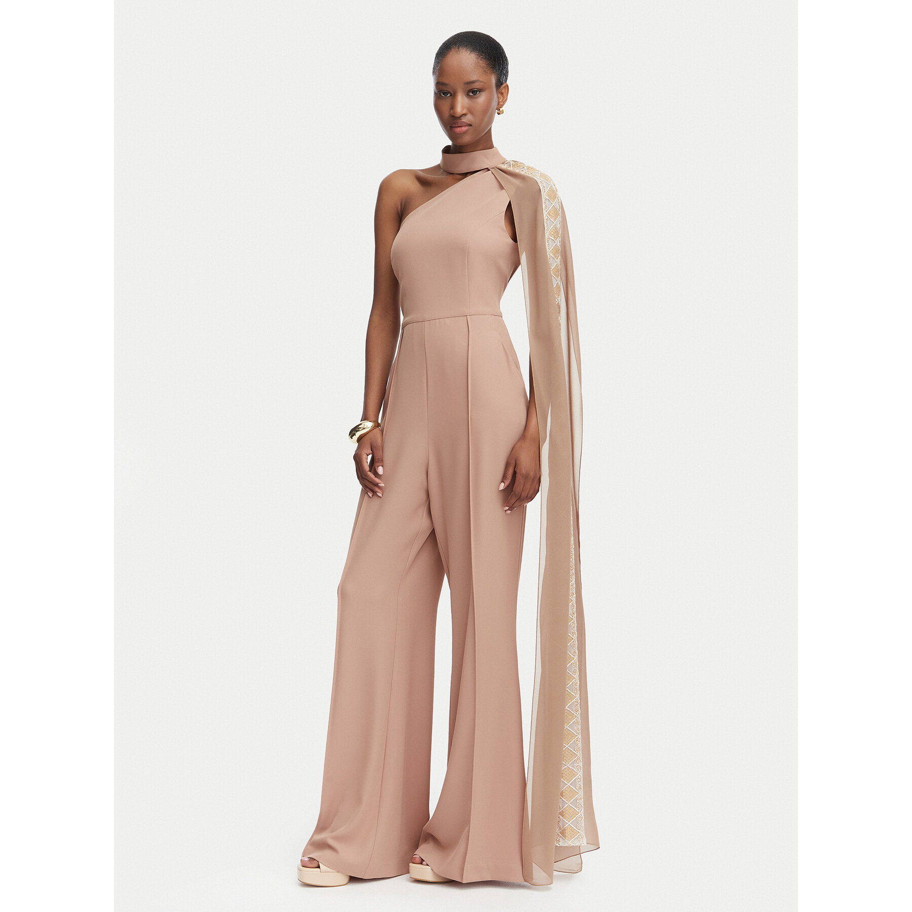 Babylon Jumpsuit W MF0602 Dunkelbeige Regular Fit