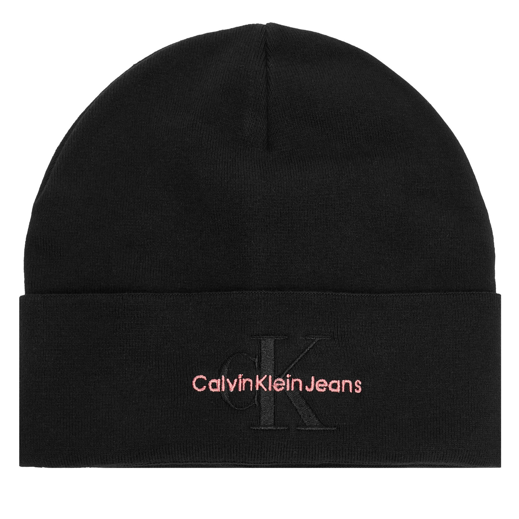 Căciulă Calvin Klein Mono Logo Embro K60K612668 Negru
