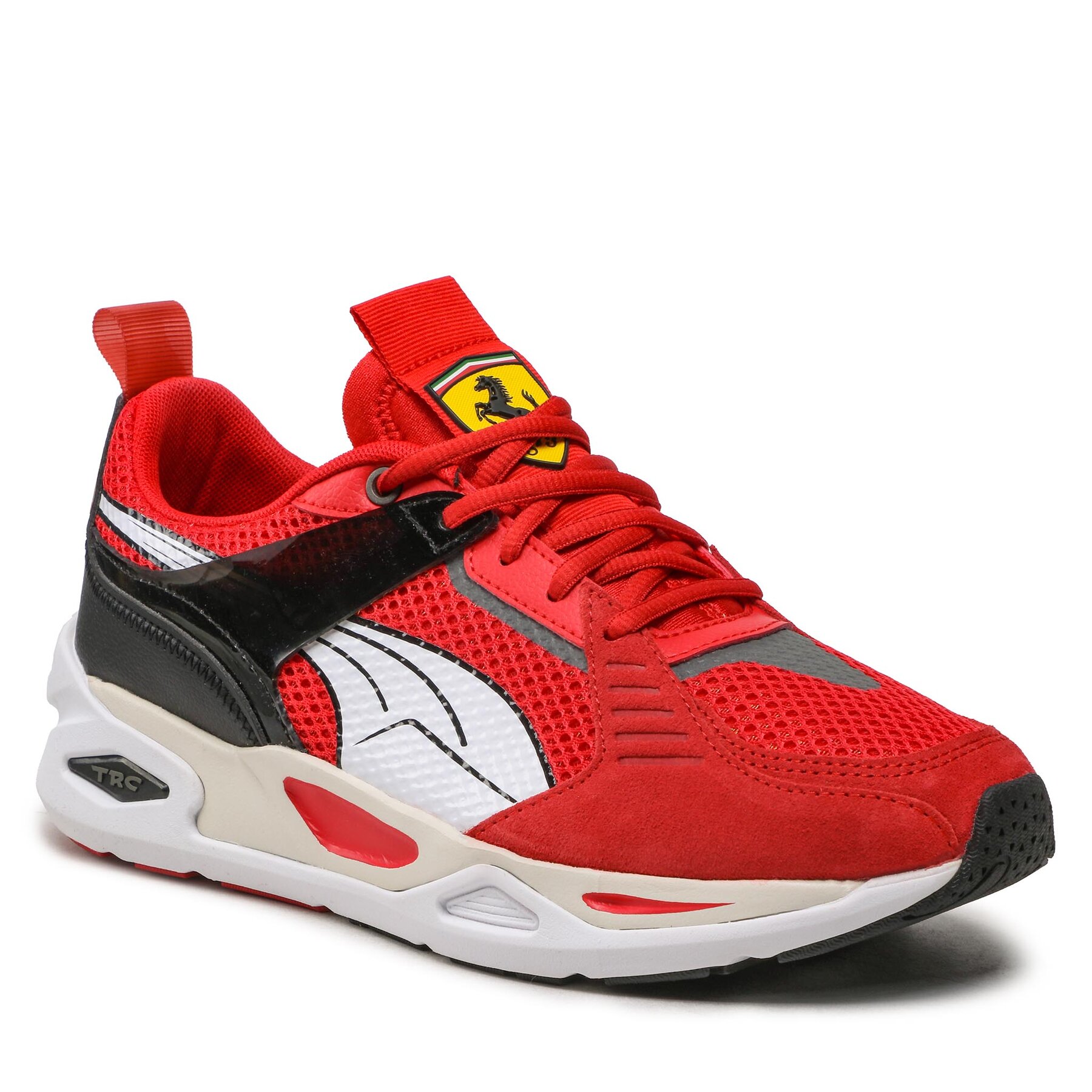 Sneakers Puma Ferrari TRC Blaze 307322 02 Rosso Corsa/White/Black 307322 imagine 2022 reducere