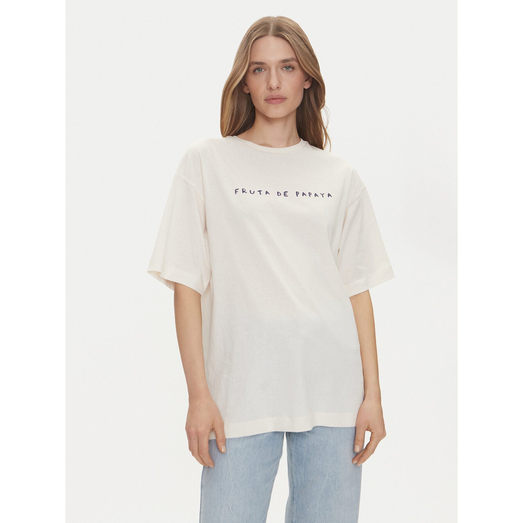 Vero Moda T-shirt Taz Hailey 10337839 Bianco Regular Fit
