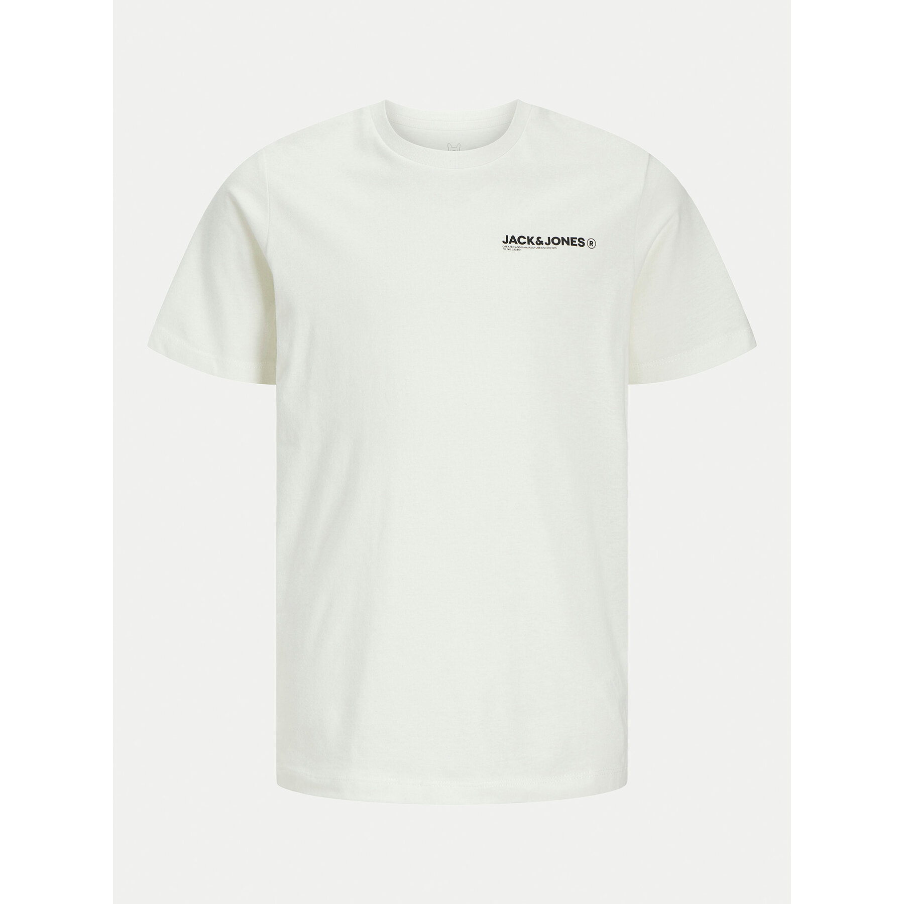 Jack & Jones Junior Jack & Jones Junior T-Shirt Hawaii 12269831 Λευκό Regular Fit