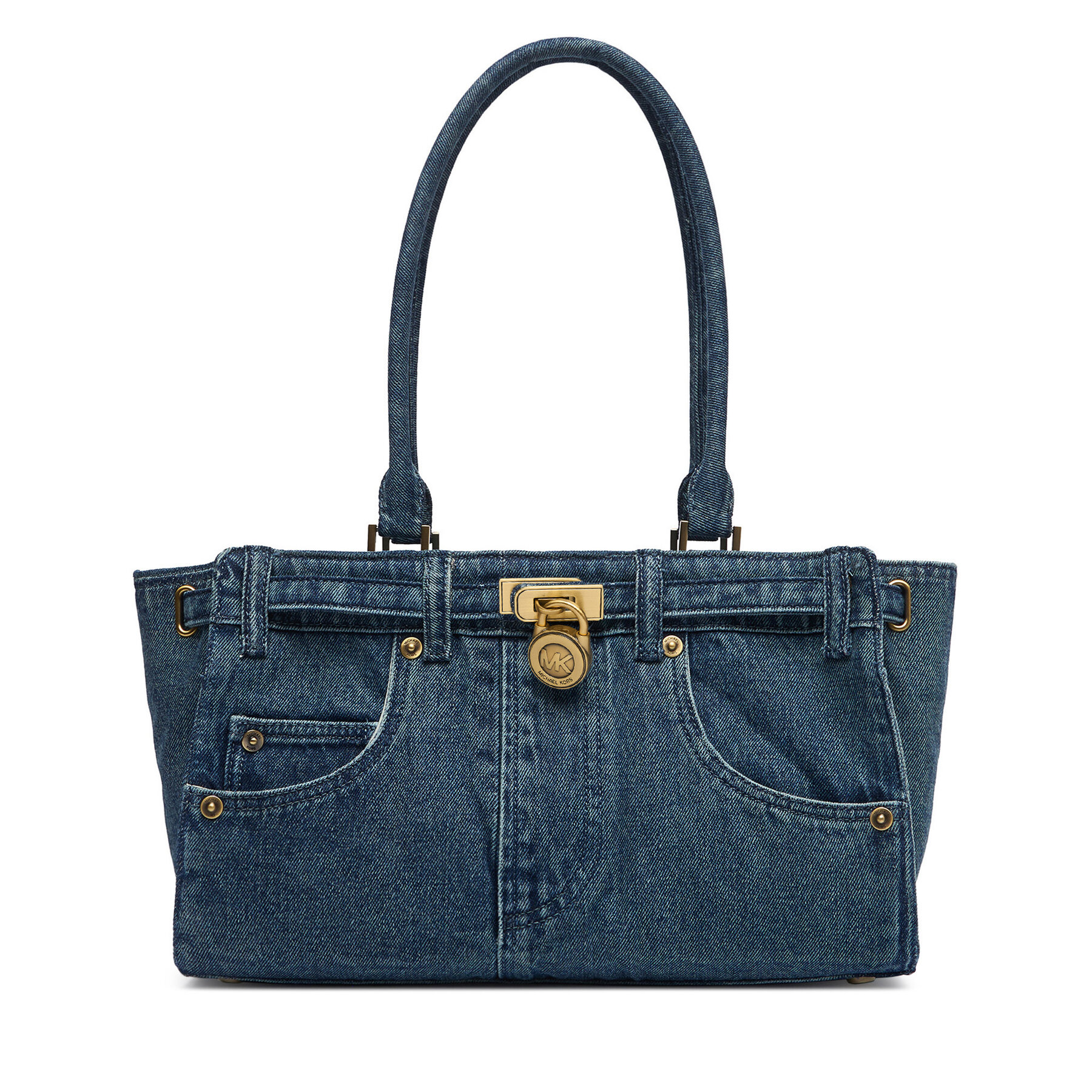 Geantă MICHAEL Michael Kors Hamilton 30F6BNXT0C Albastru