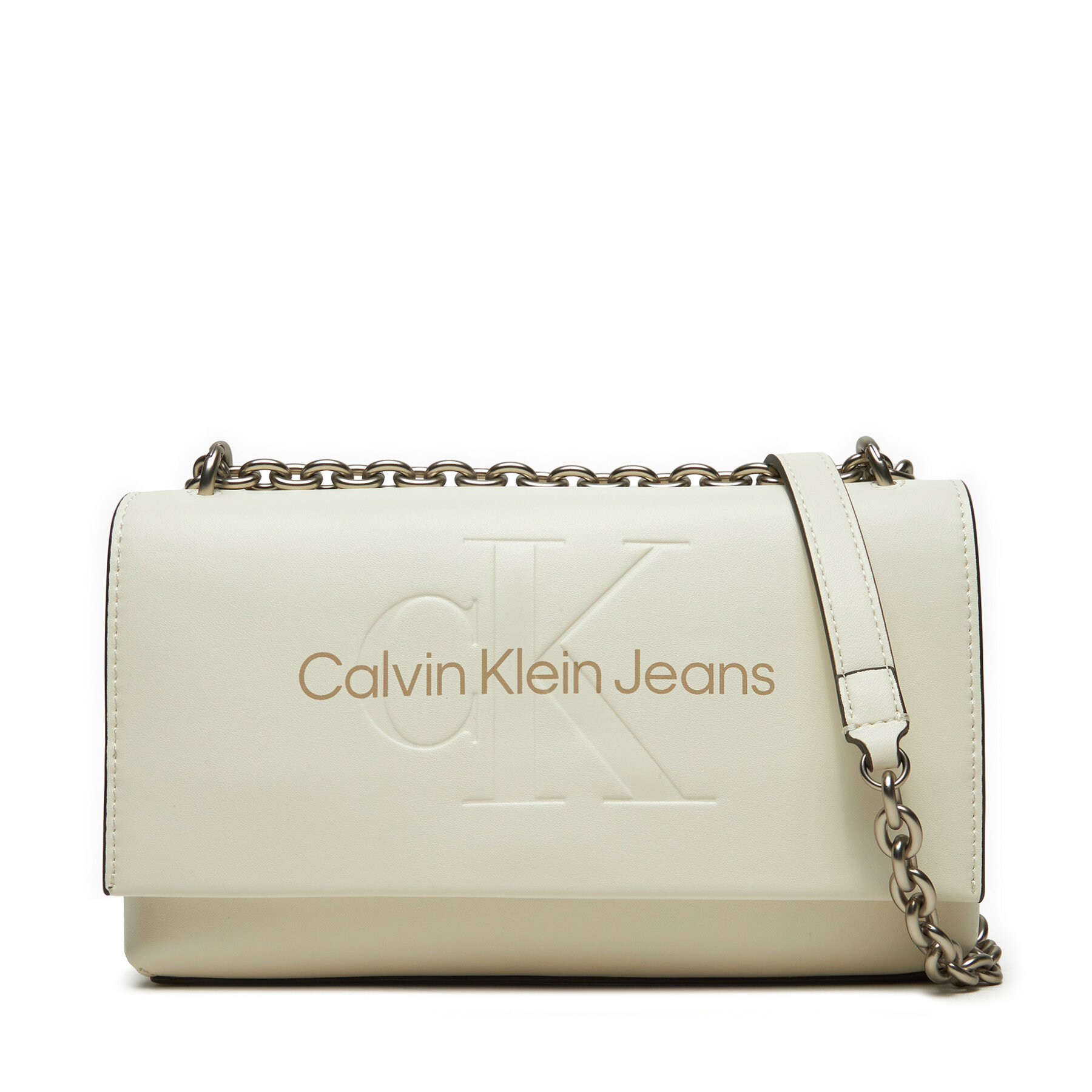 Calvin Klein Jeans Τσάντα Calvin Klein Jeans K60K612221 Εκρού